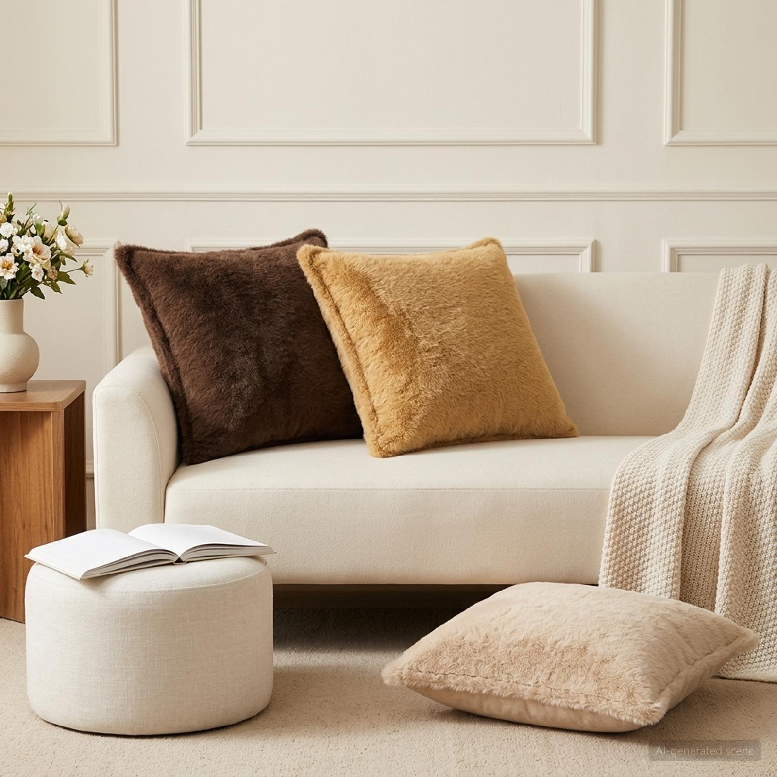 Housse De Coussin 6 Pc Houten