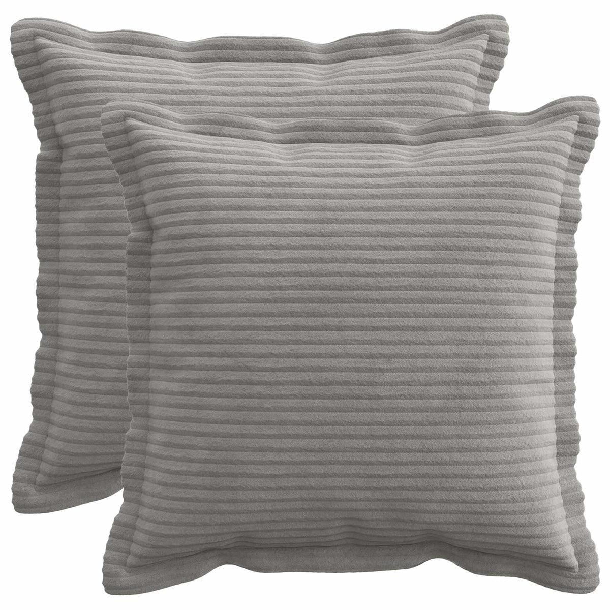 Housse De Coussin 6 Pc Houten Velours Côtelé