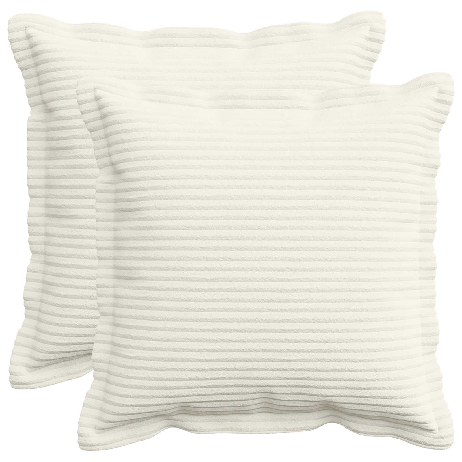 Housse De Coussin 6 Pc Houten Velours Côtelé