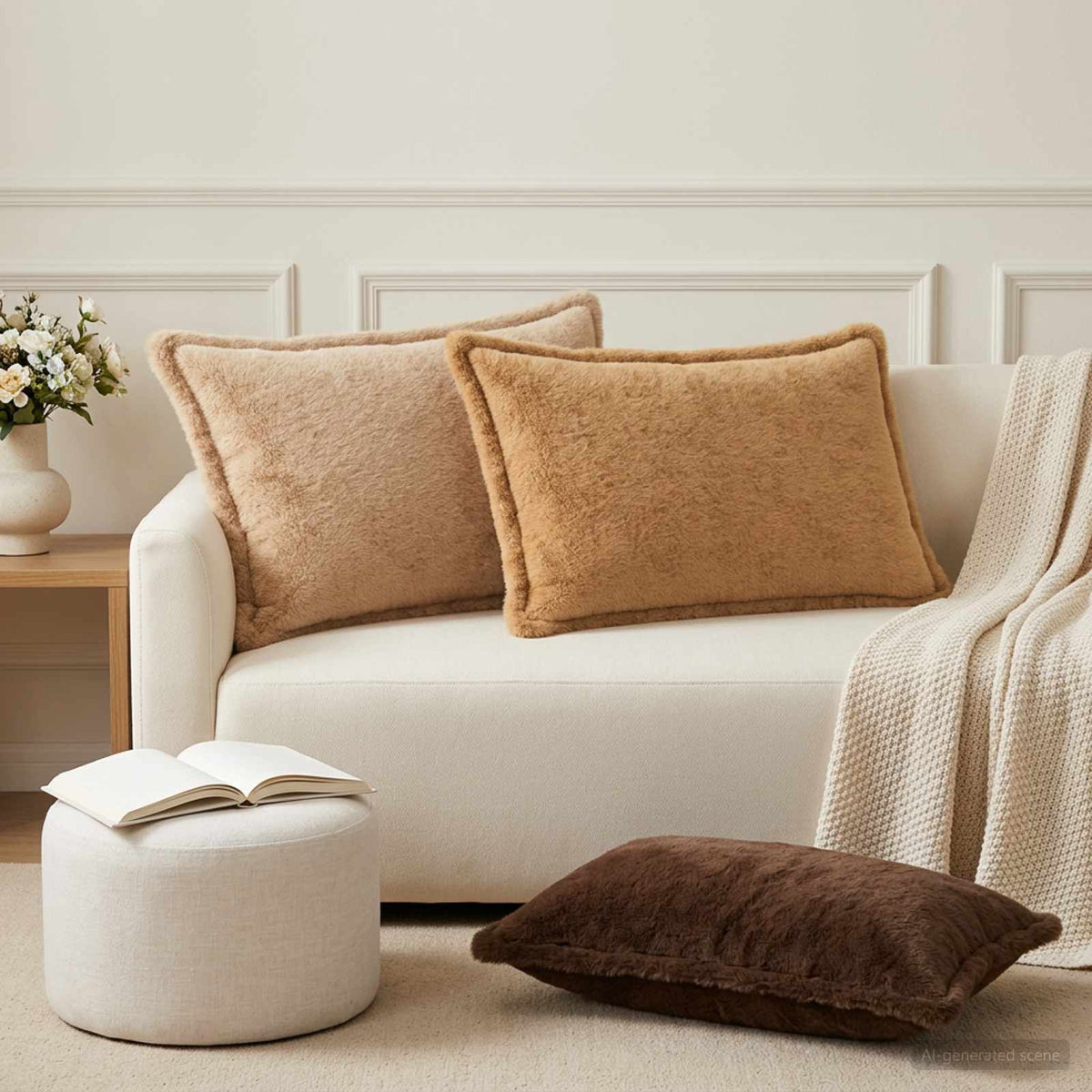 Housse De Coussin 6 Pc Houten