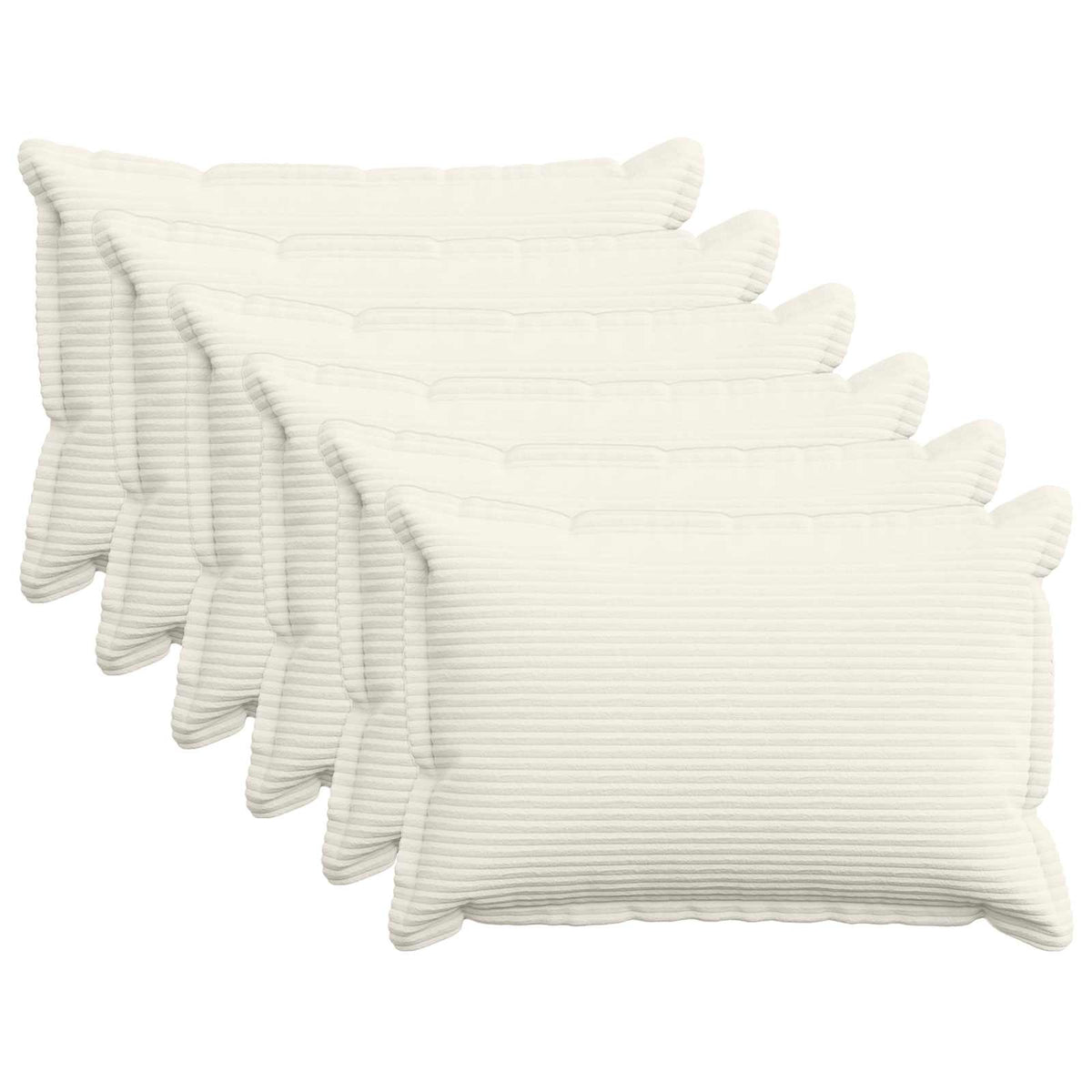 Housse De Coussin 6 Pc Houten Velours Côtelé
