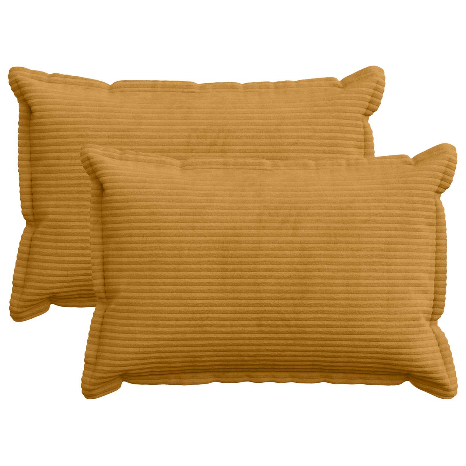 Housse De Coussin 6 Pc Houten Velours Côtelé