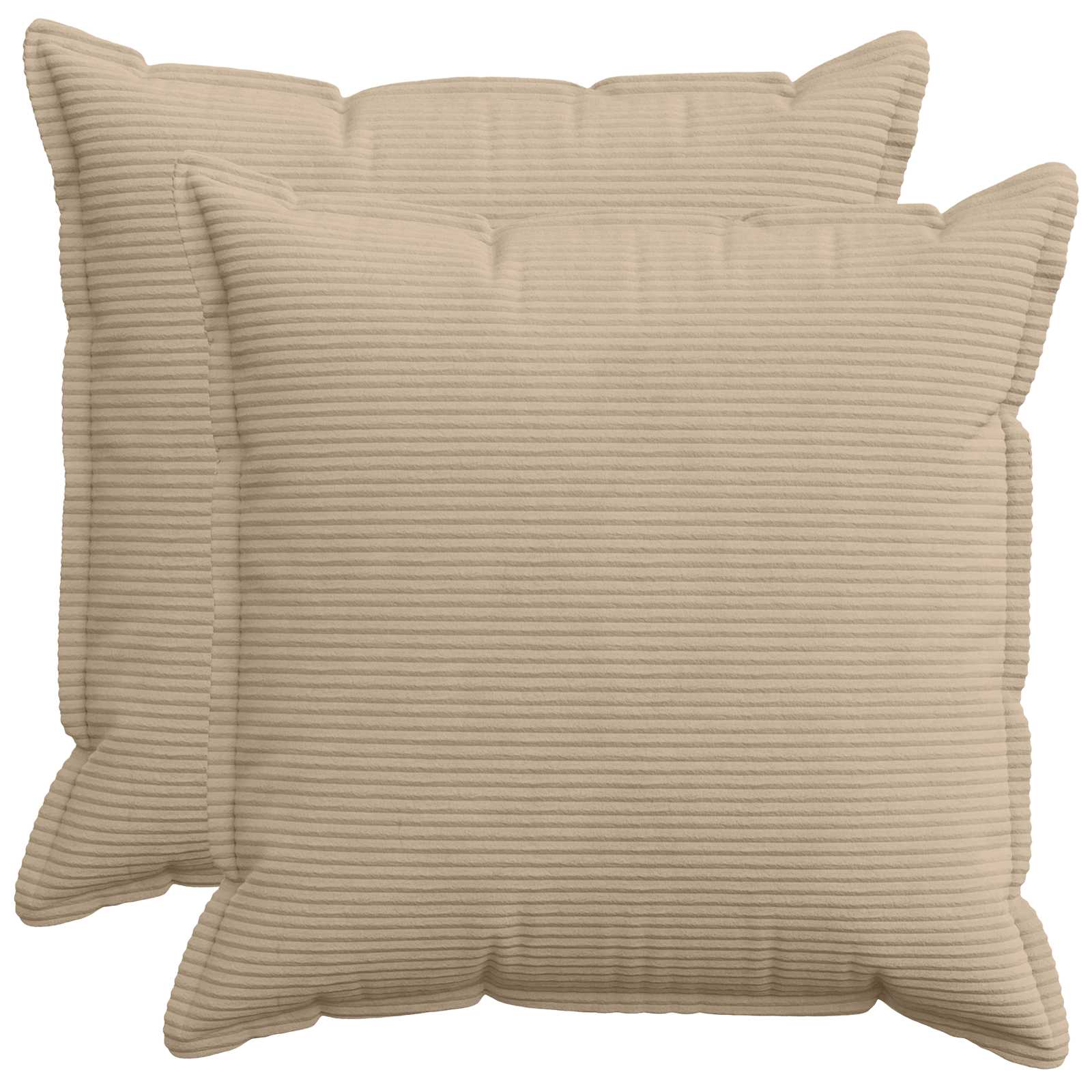 Housse De Coussin 6 Pc Houten Velours Côtelé