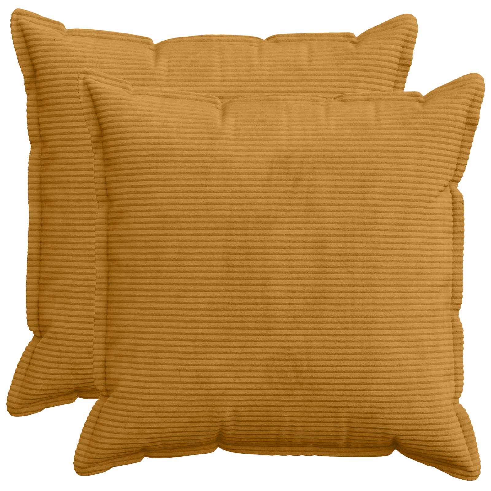 Housse De Coussin 6 Pc Houten Velours Côtelé
