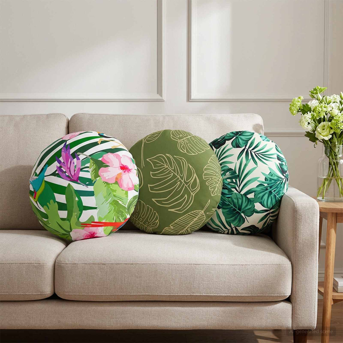 Housse De Coussin 6 Pcs Heerlen Polyester