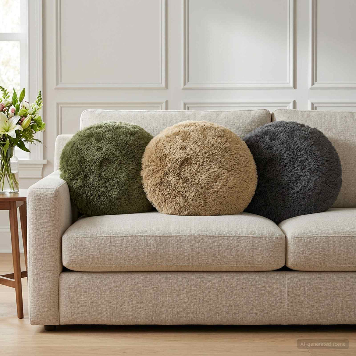 Coussin Avec Oreiller Heerlen 12 Pièces Fleece Pv