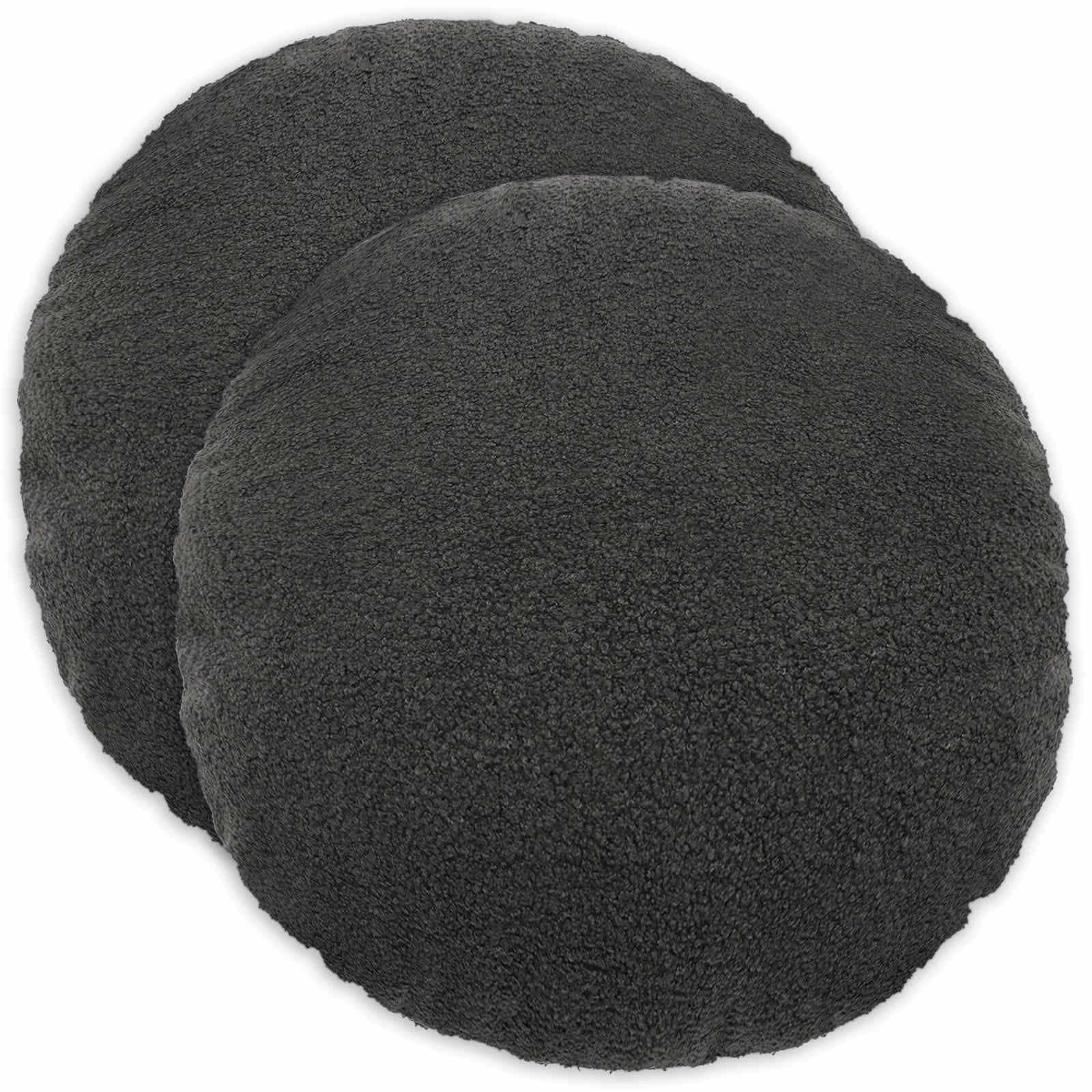 Housse De Coussin 2 Pcs Heerlen Bouclé