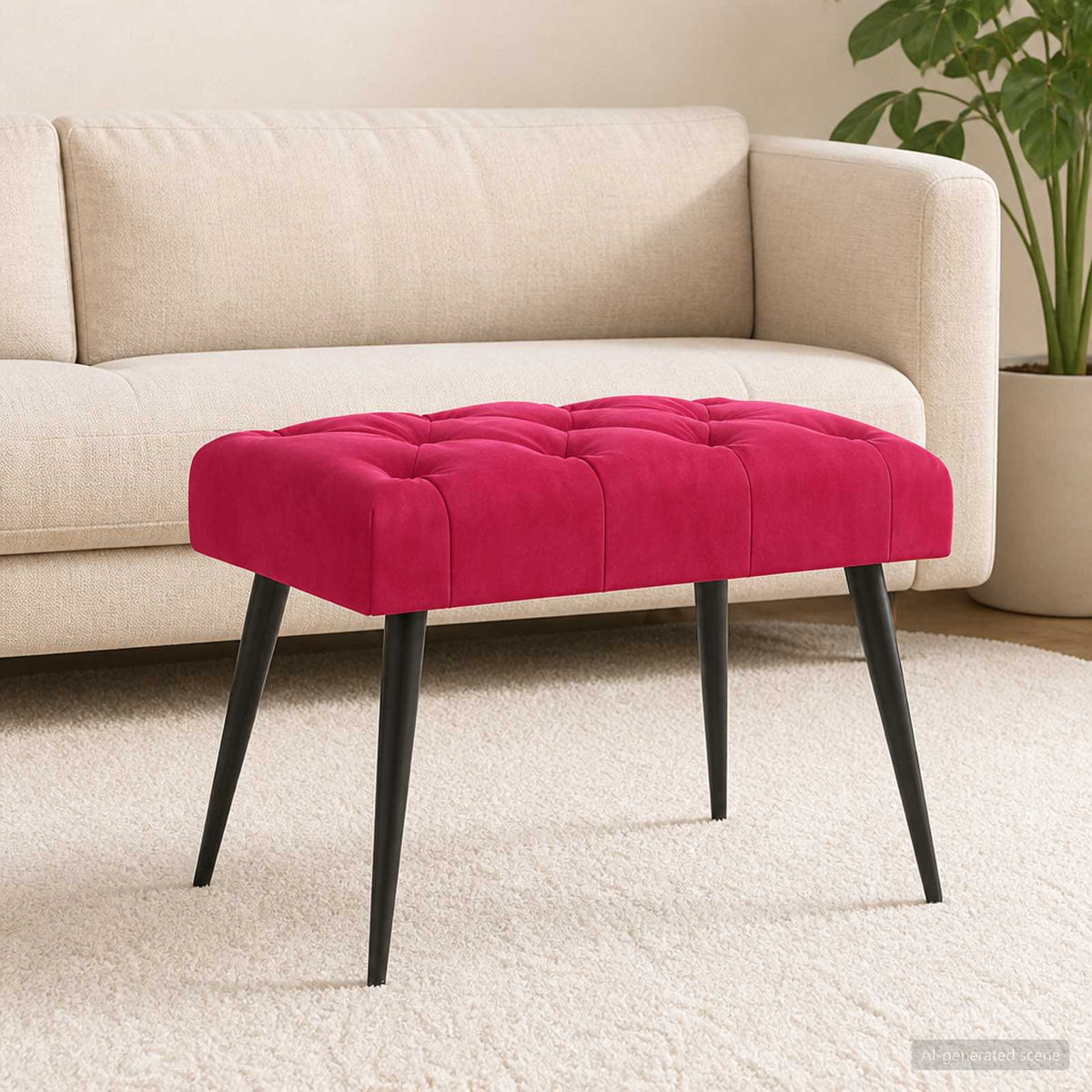 Banc Avec Capitonnage Bouton