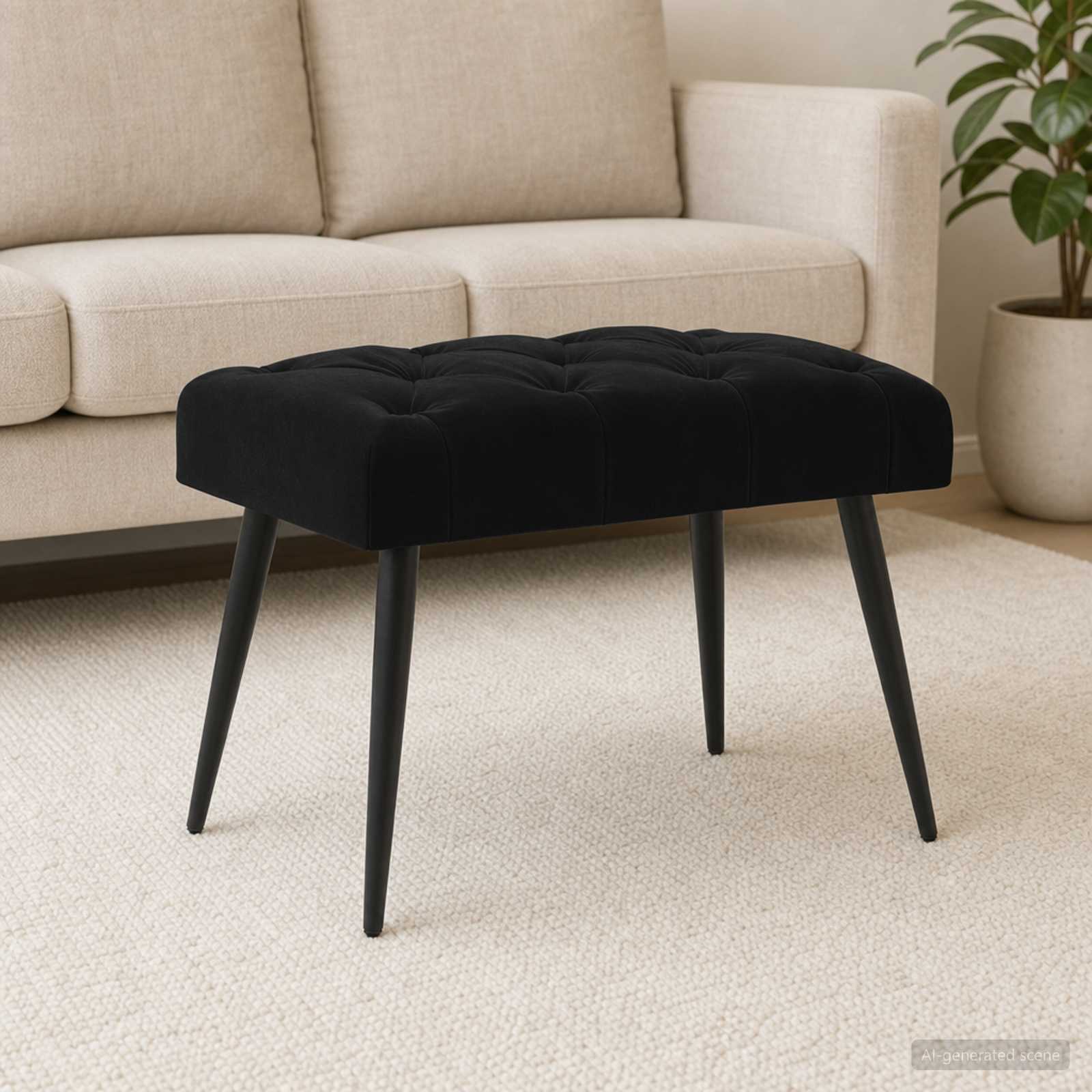 Banc Avec Capitonnage Bouton