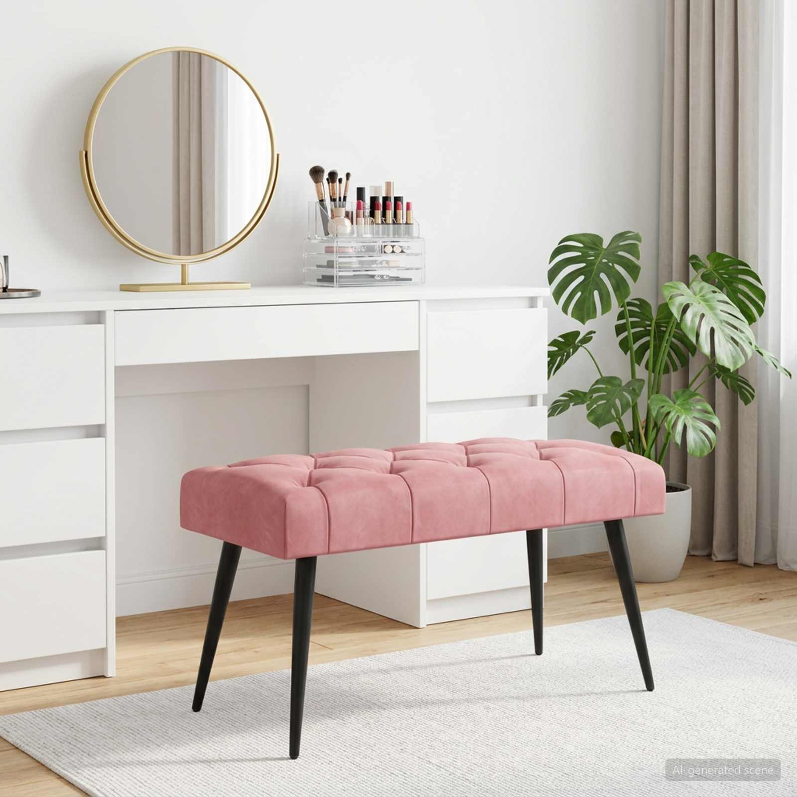 Banc Avec Capitonnage Bouton