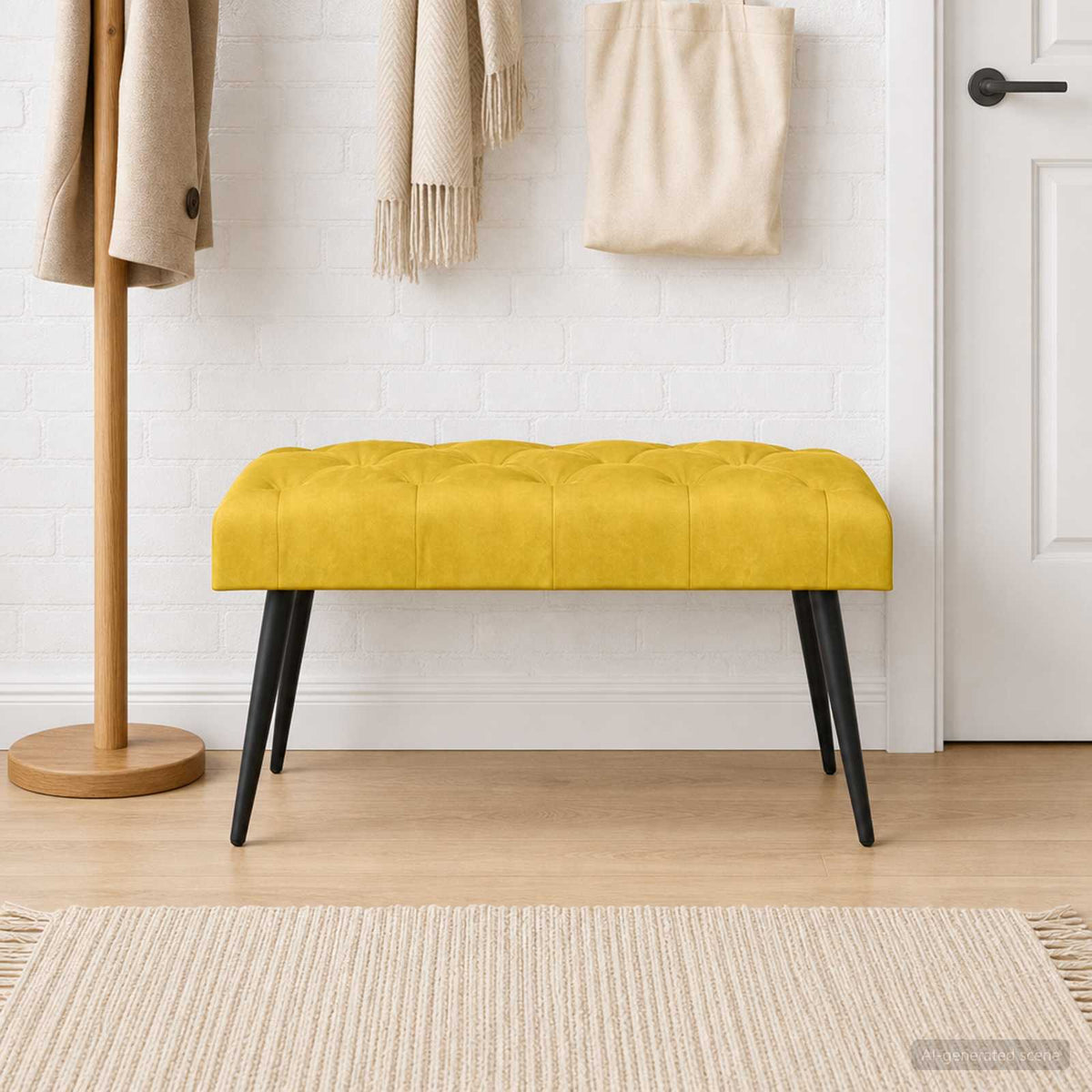 Banc Avec Capitonnage Bouton