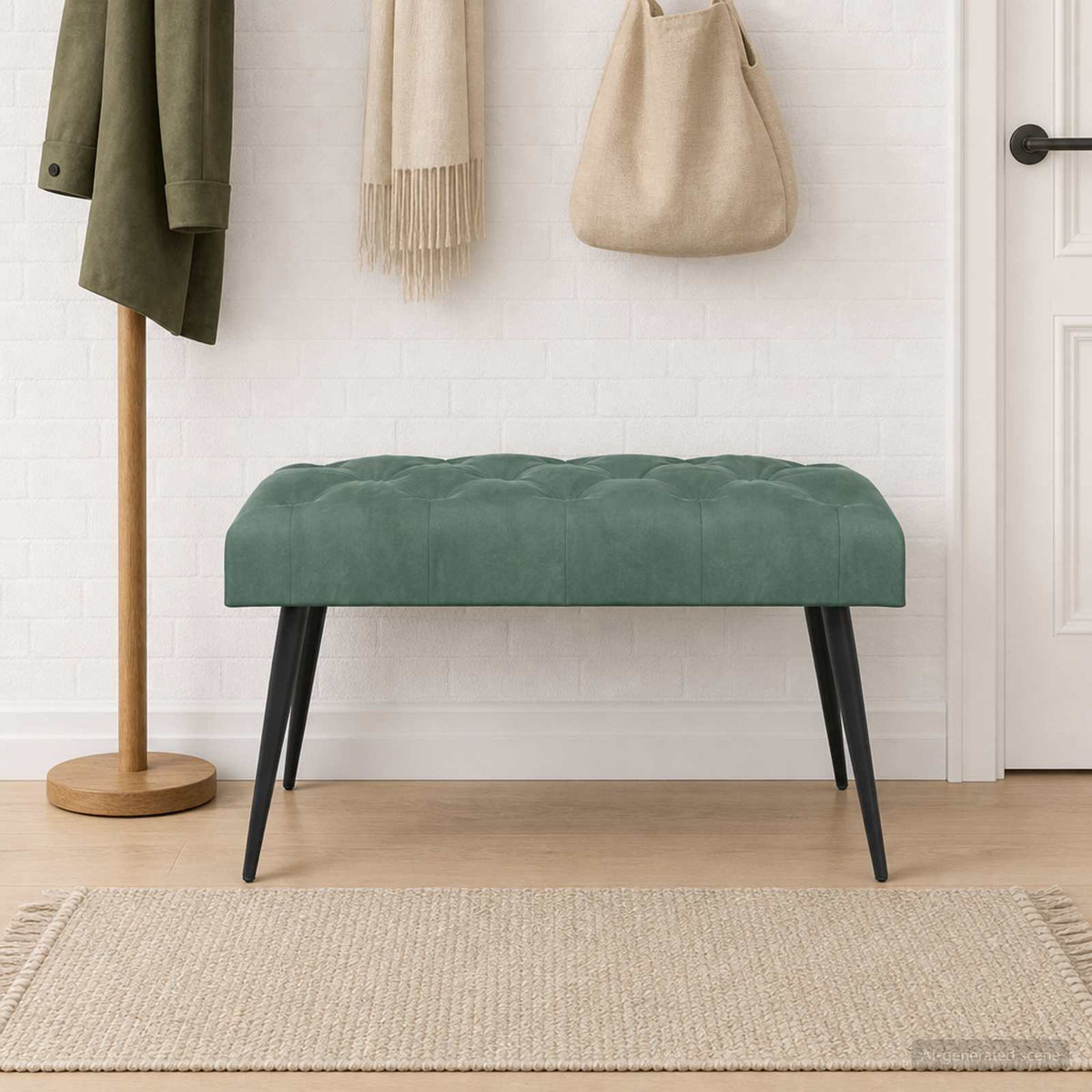 Banc Avec Capitonnage Bouton