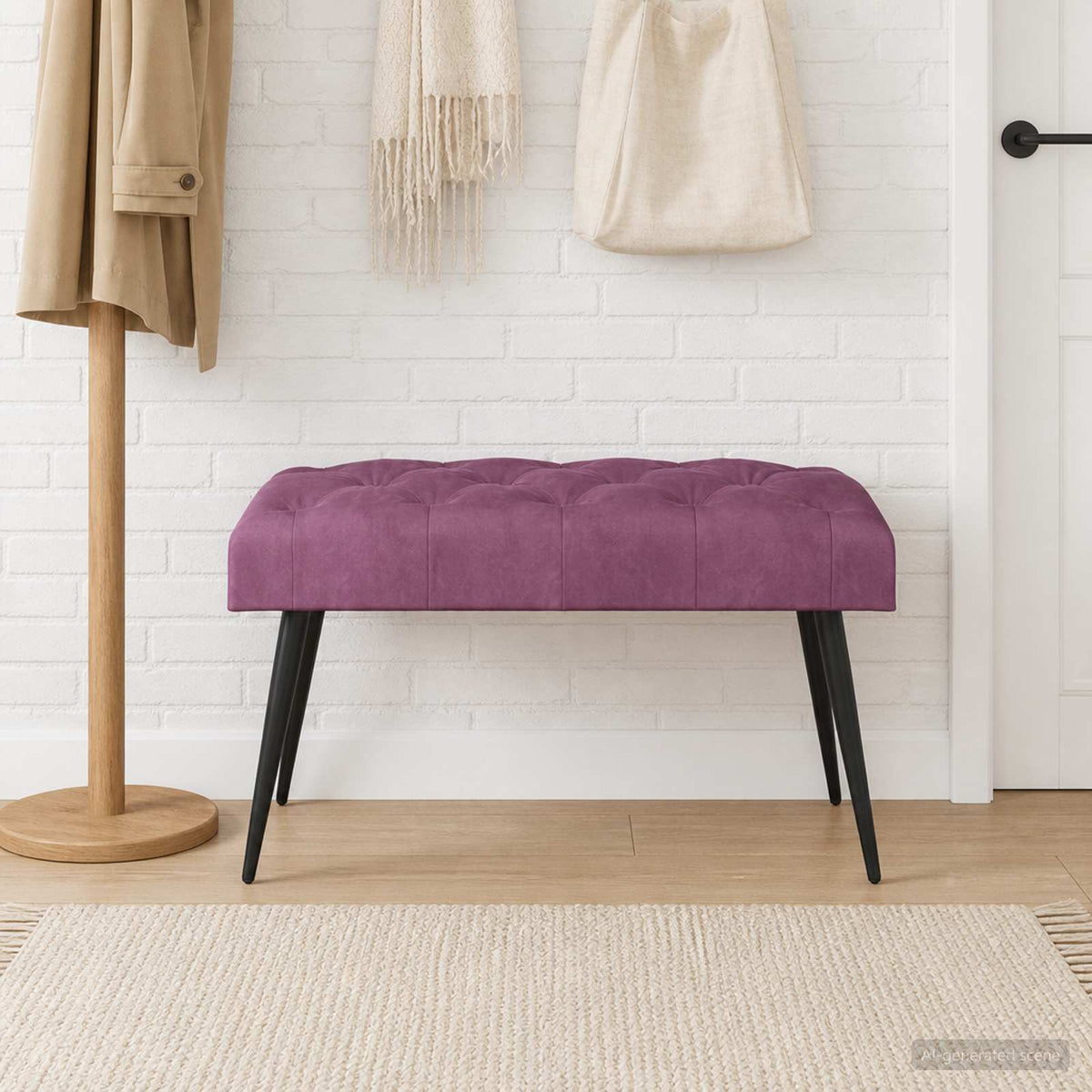 Banc Avec Capitonnage Bouton