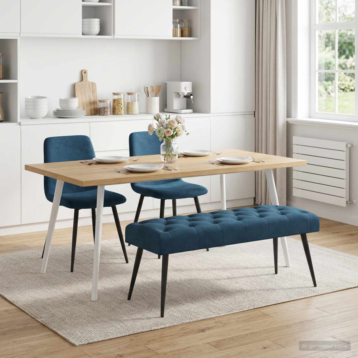Banc Avec Capitonnage Bouton