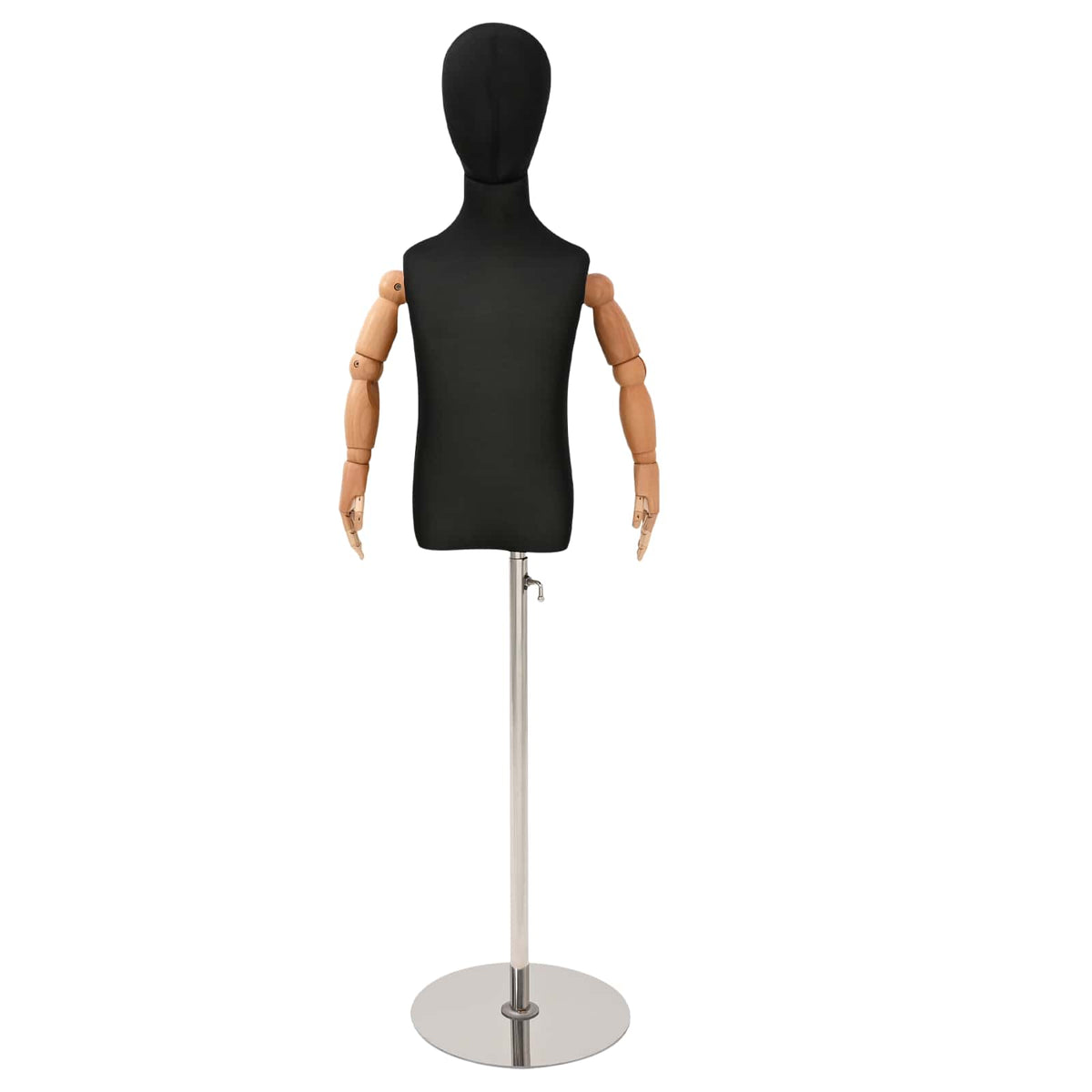 Mannequin Ajustable De 120-157 Cm Avec Base Unisexe Pp