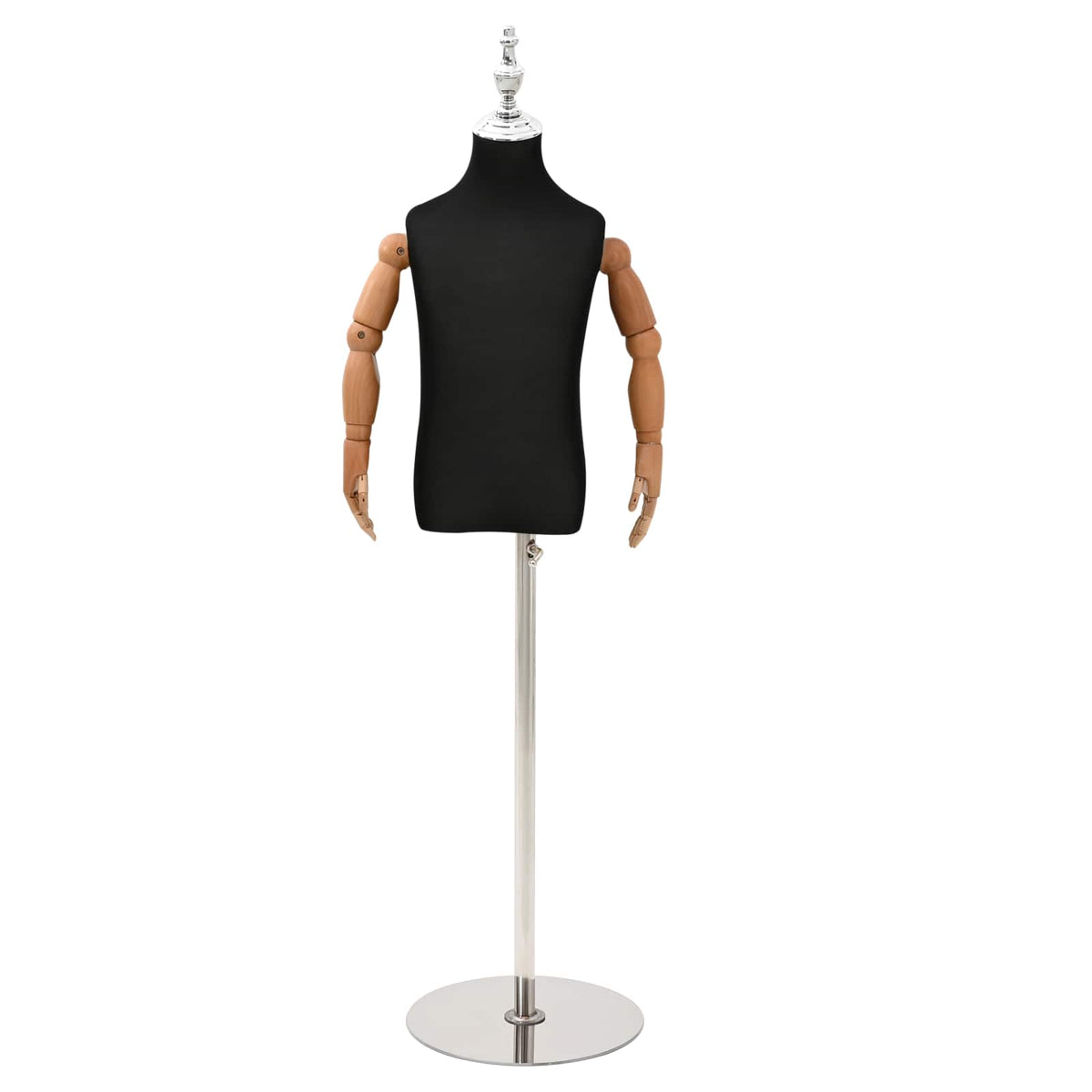 Mannequin Ajustable De 120-157 Cm Avec Base Unisexe Pp