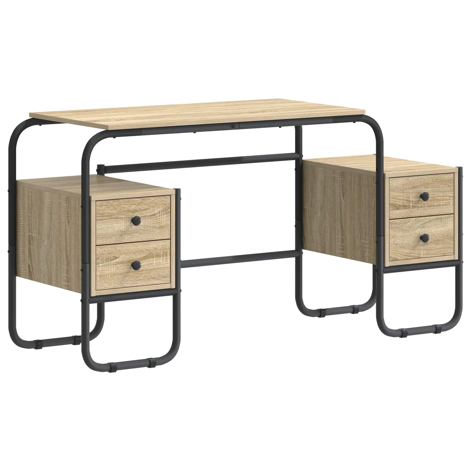 Bureau Avec Rangement 145 X 50 X 75 Cm