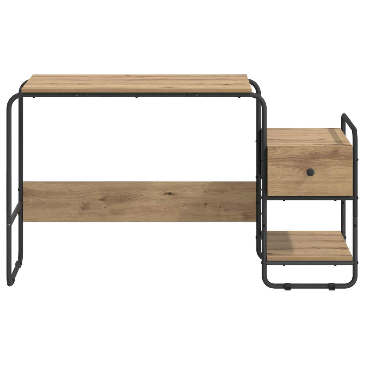 Bureau Avec Rangement 131,5 X 50 X 75,5 Cm