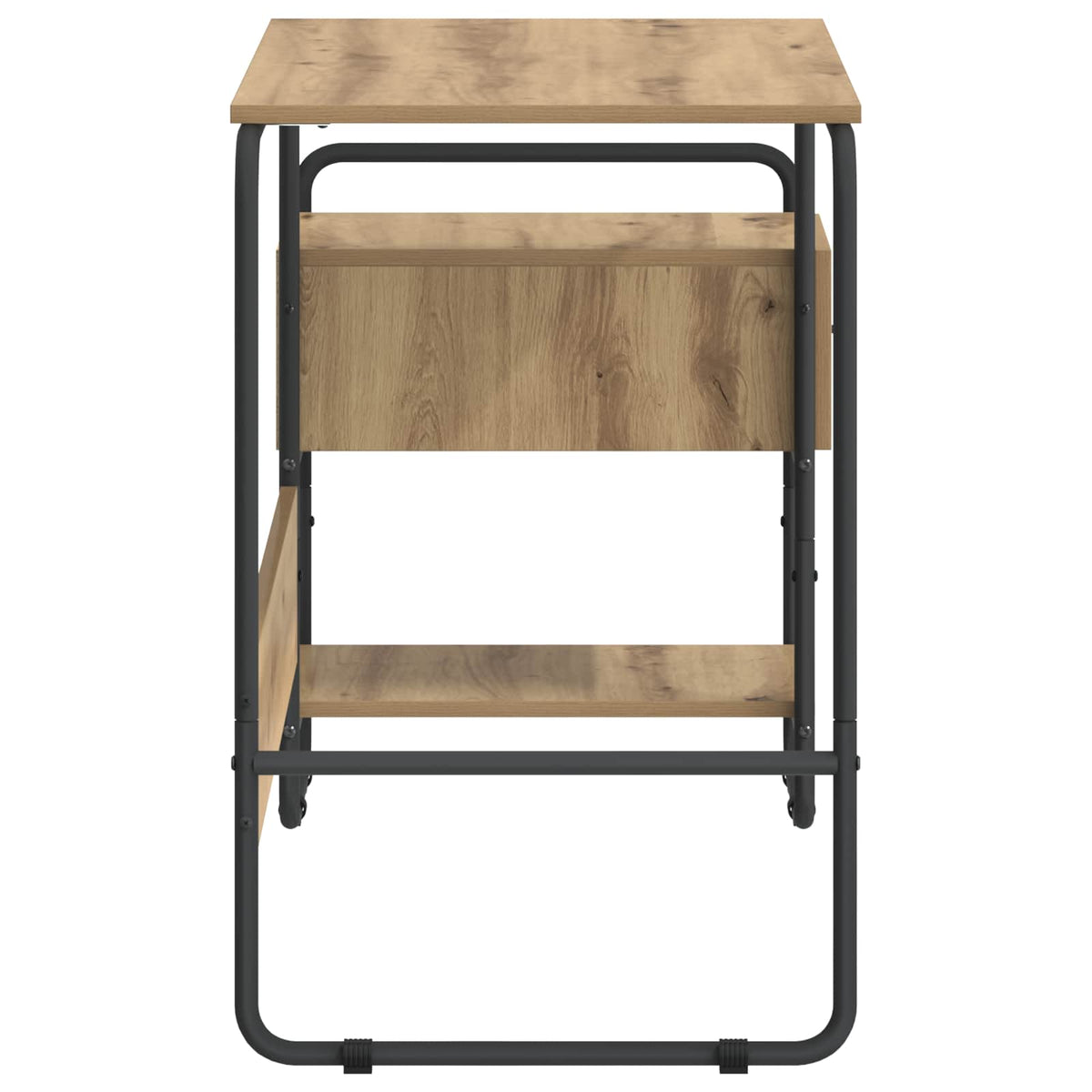 Bureau Avec Rangement 131,5 X 50 X 75,5 Cm