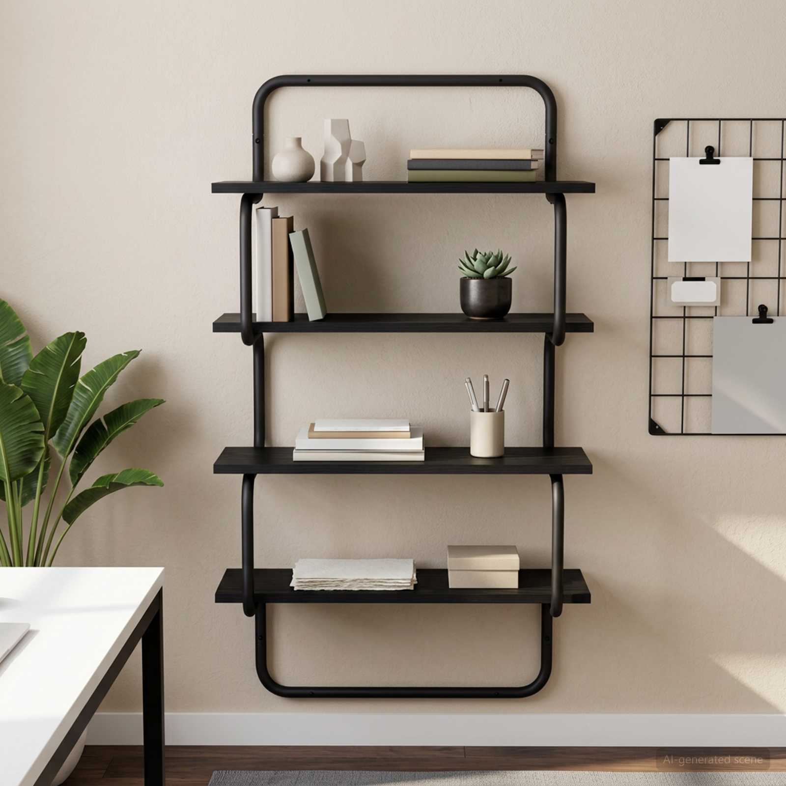 Étagère Murale À 40 X 24,5 X 104 Cm