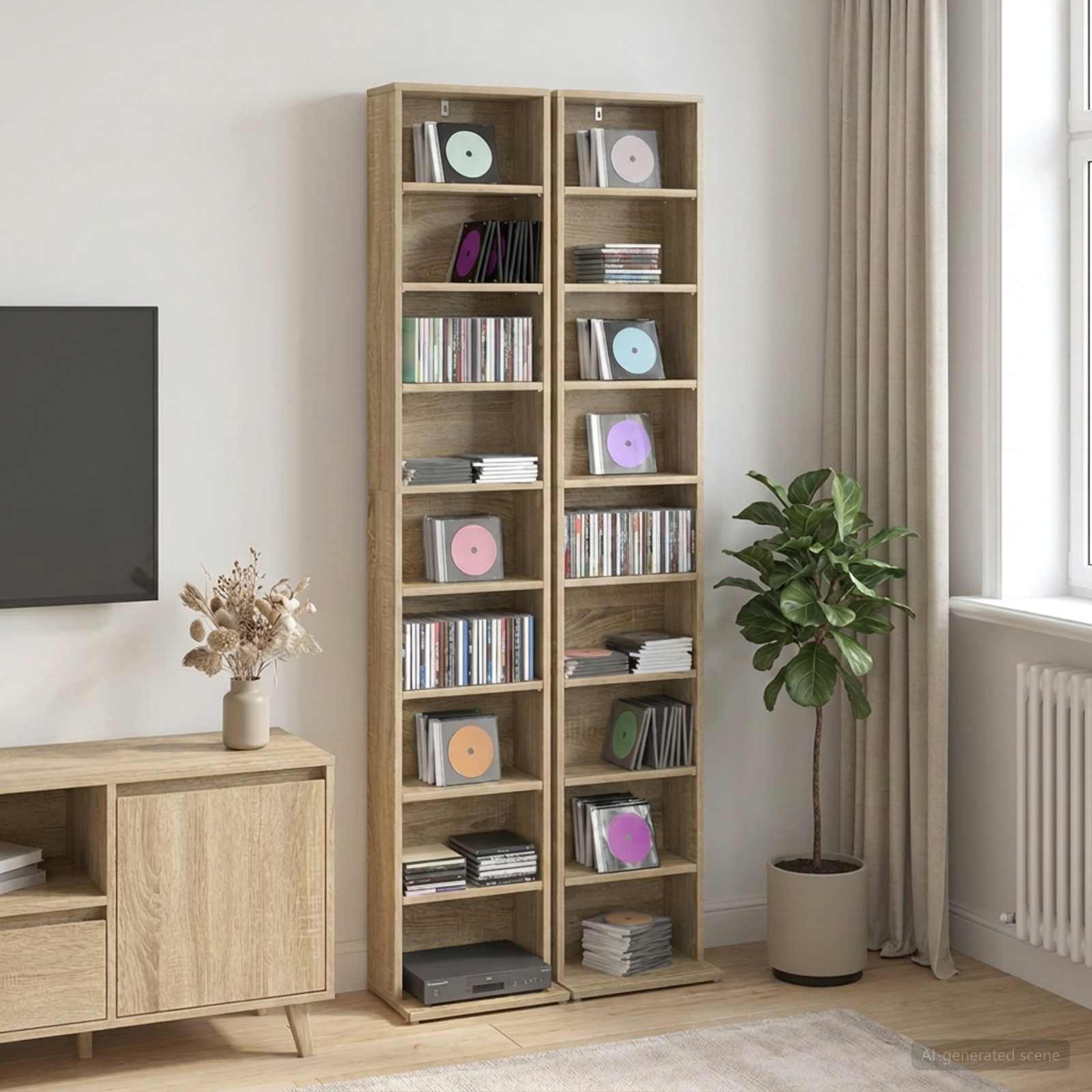 Meuble Cd Bois D'ingénierie