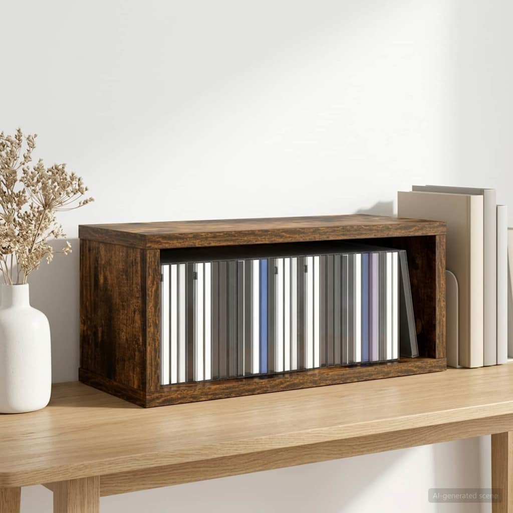 Rack De Rangement Pour Cd 4 Pc 40 X 17 X 17 Cm