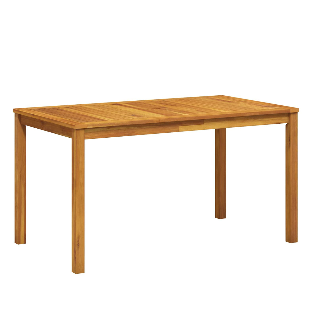 5-Piece Garden Dining Set Naturel Bois D'acacia Massif