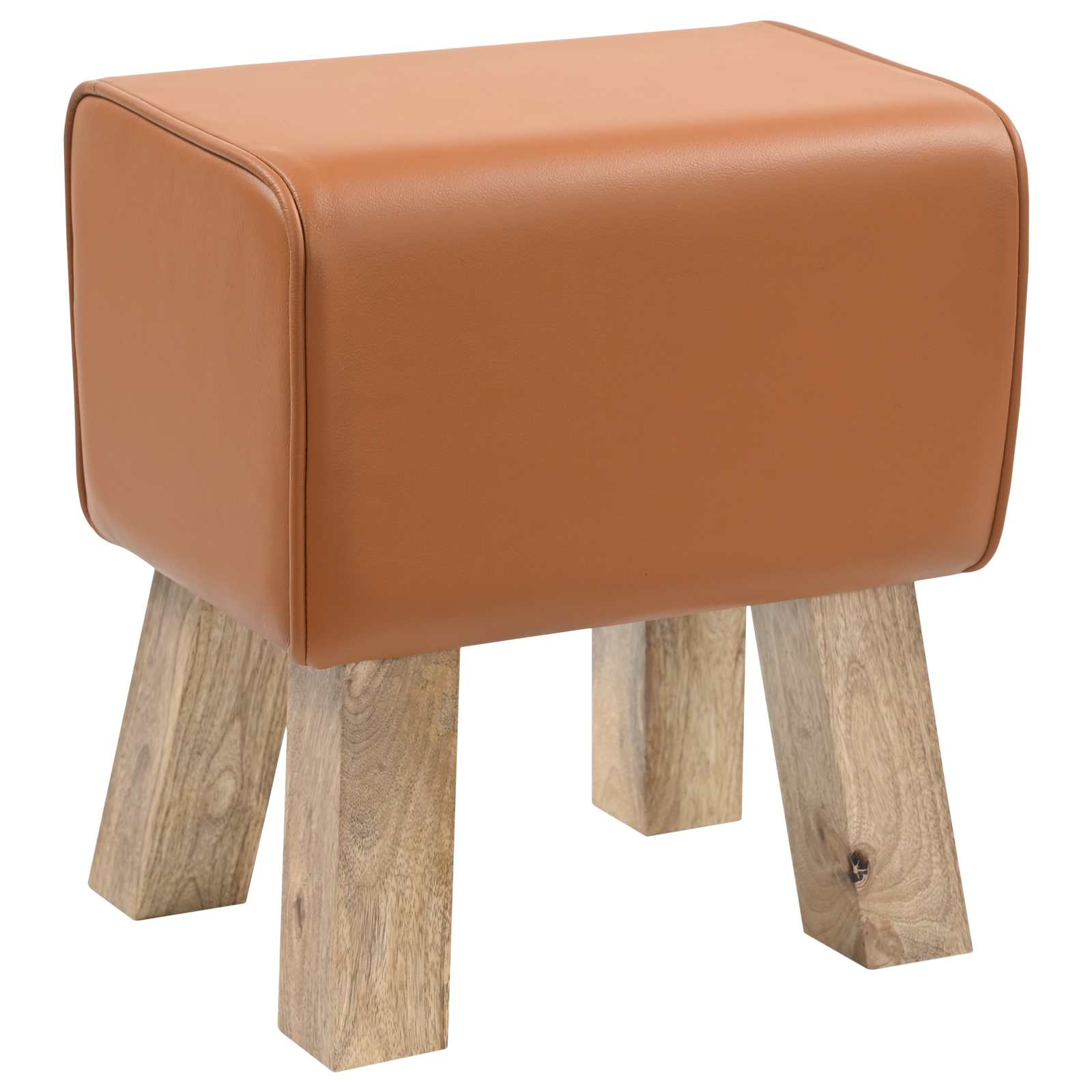 Banc 40 X 30 X 45 Cm Cuir Véritable
