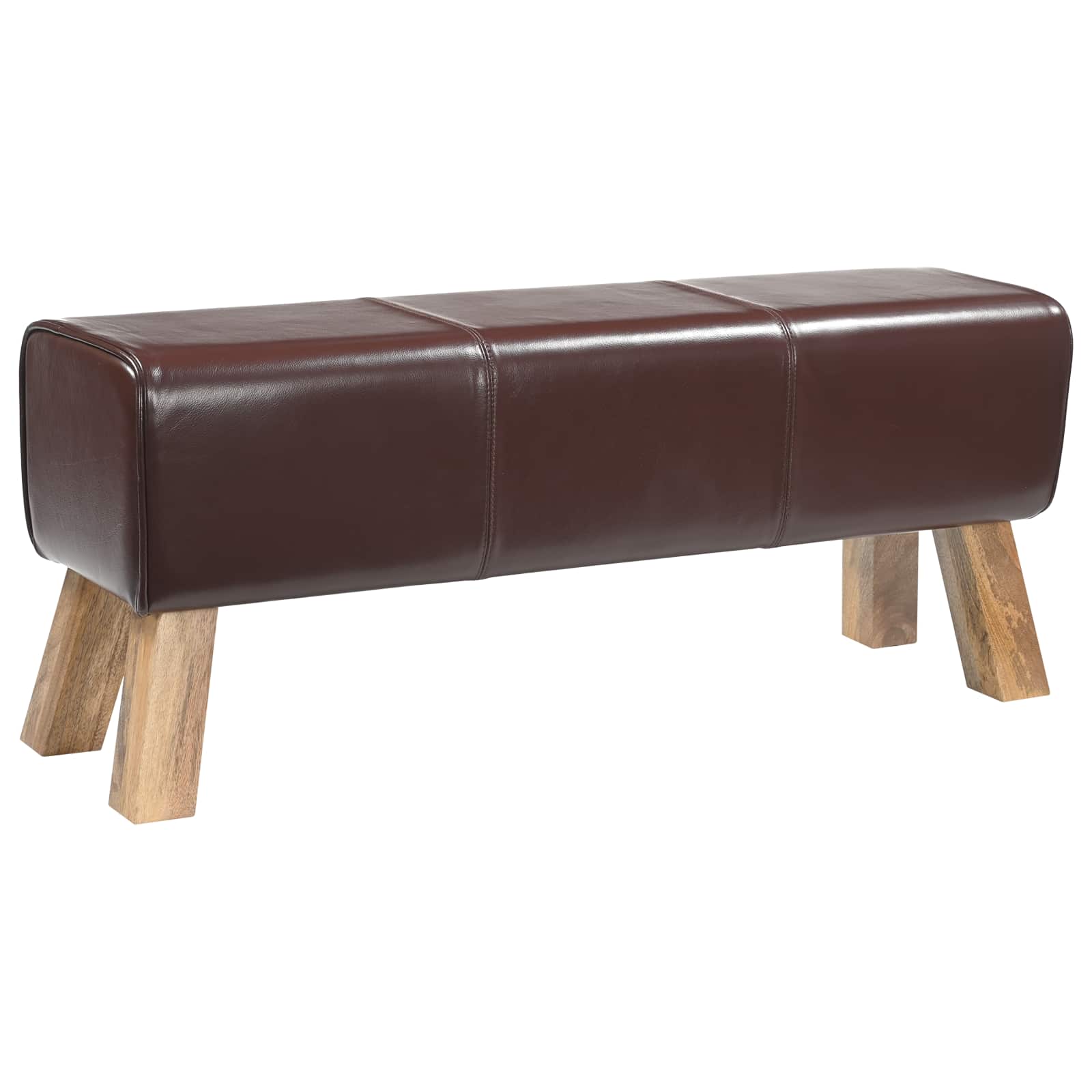 Banc 110 X 30 X 45 Cm Cuir Véritable