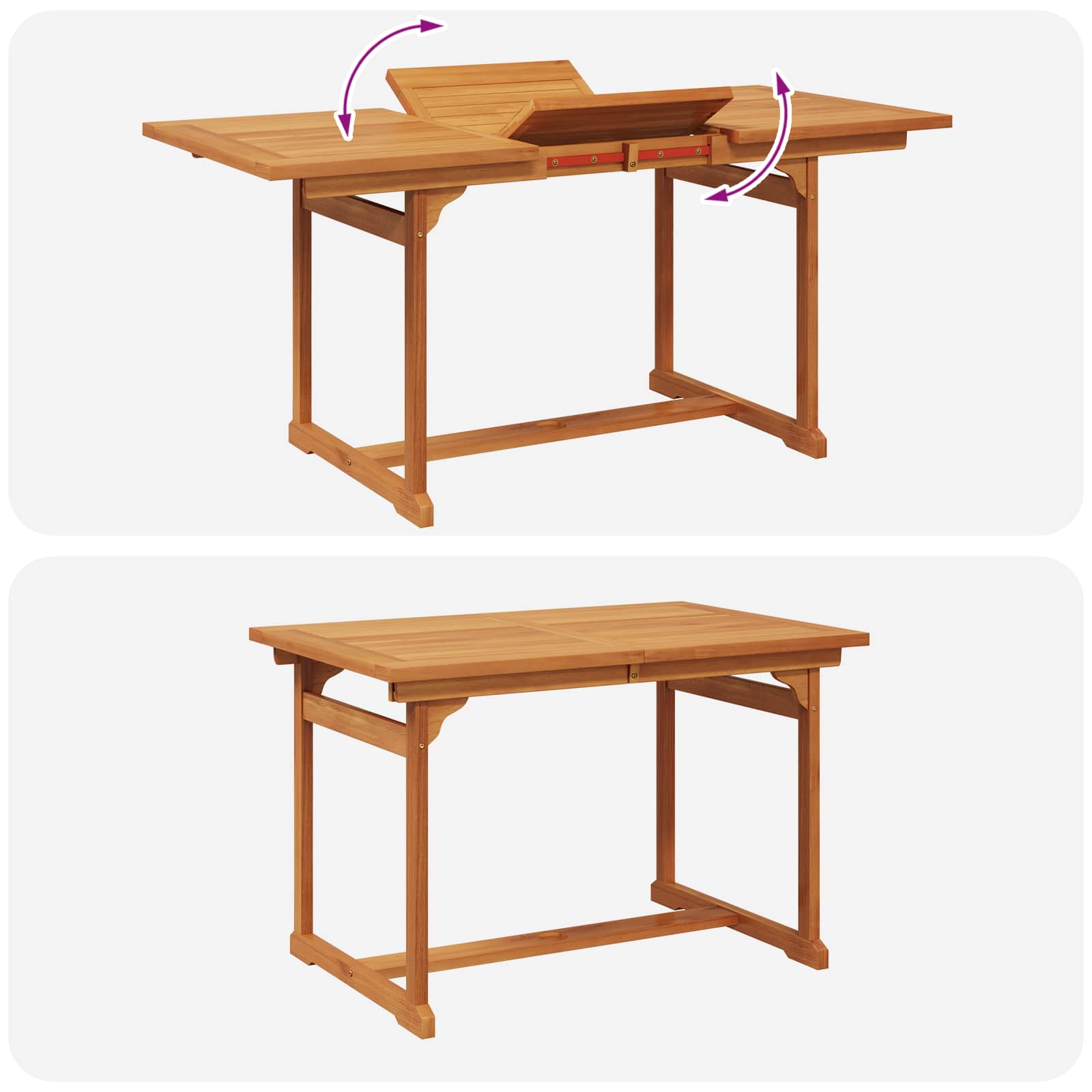 Ensemble De Salle À Manger D'extérieur Avec Parasol 6 Pc