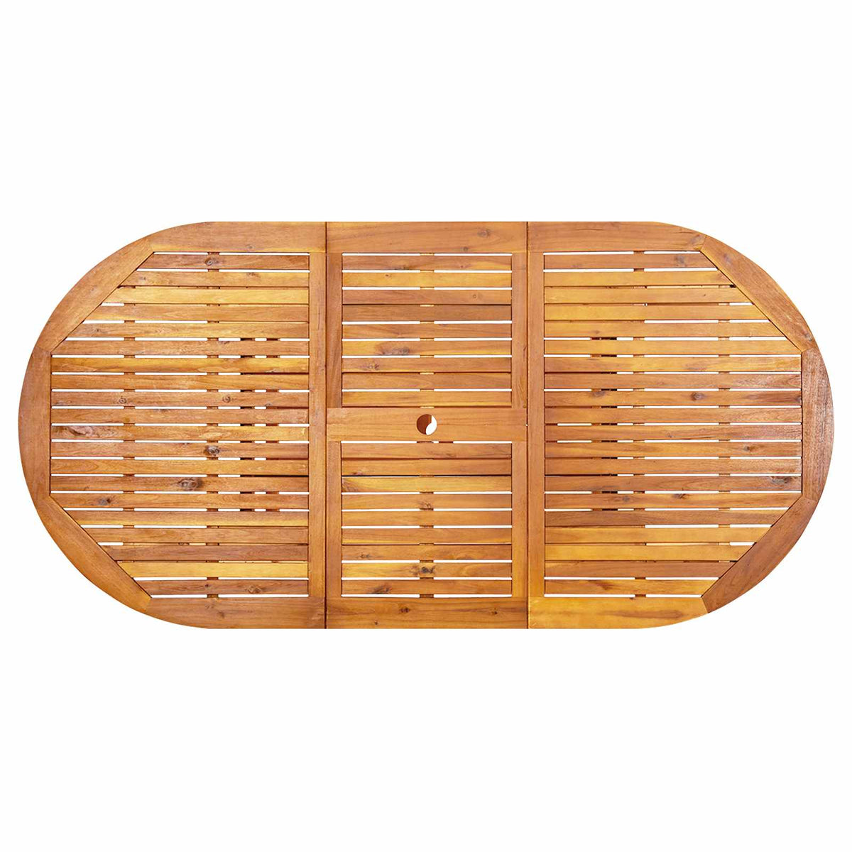 Ensemble De Salle À Manger D'extérieur Avec Parasol 6 Pc