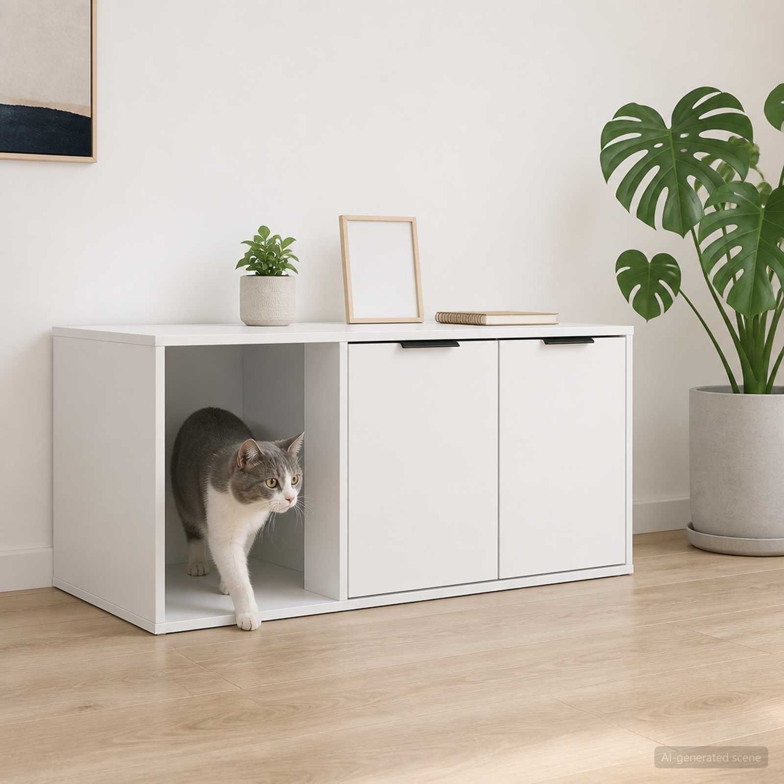Meuble Pour Caisse De Chat