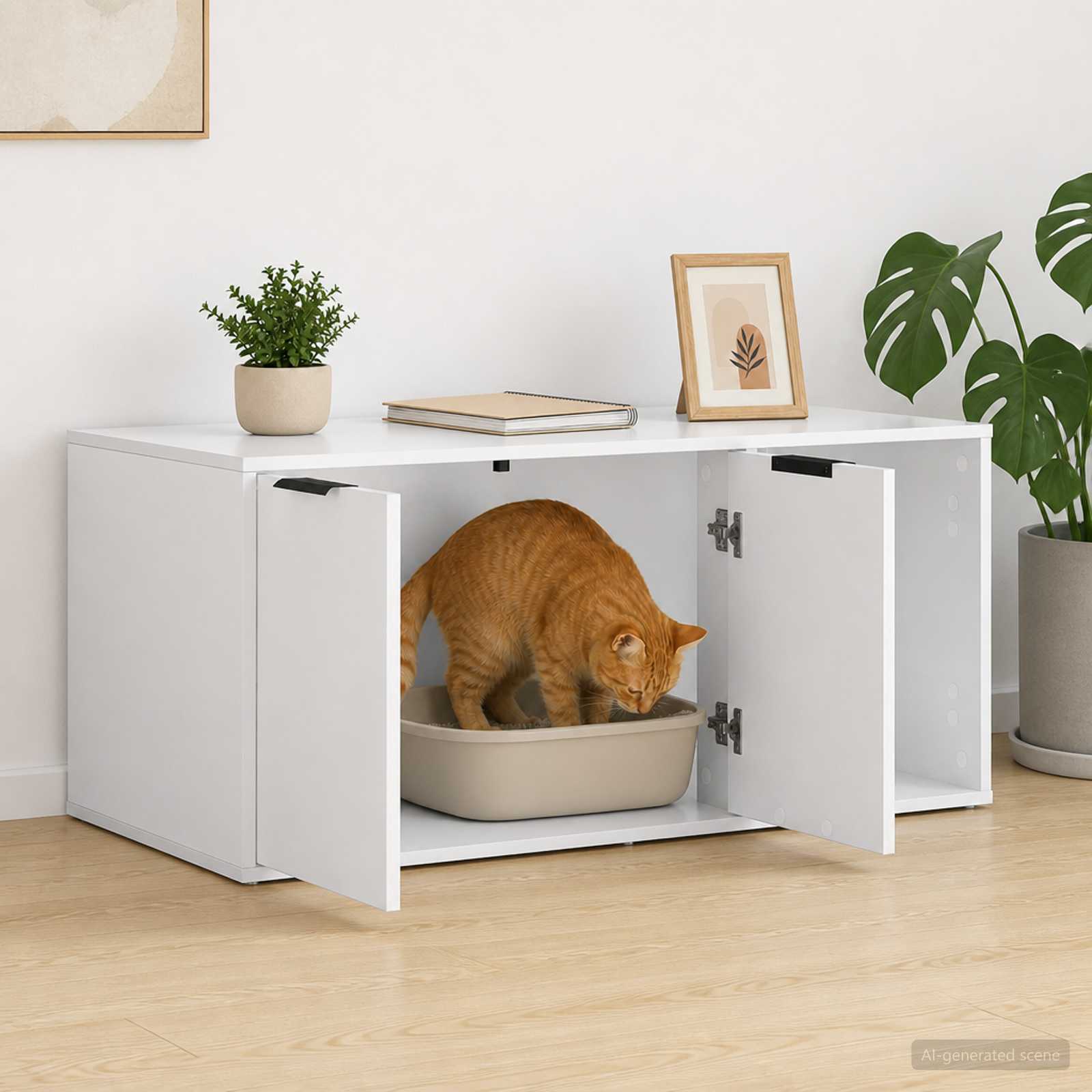 Meuble Pour Caisse De Chat