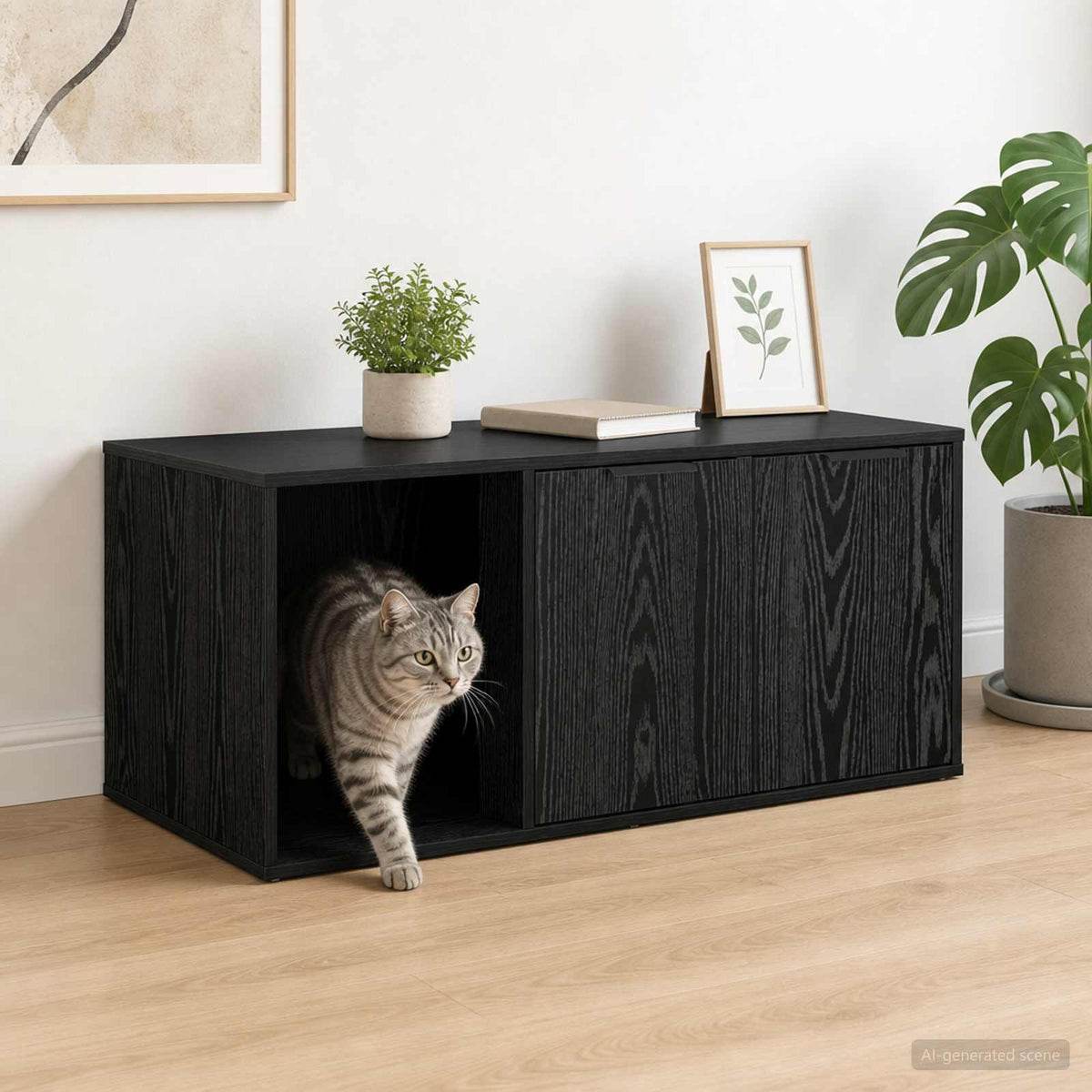 Meuble Pour Caisse De Chat