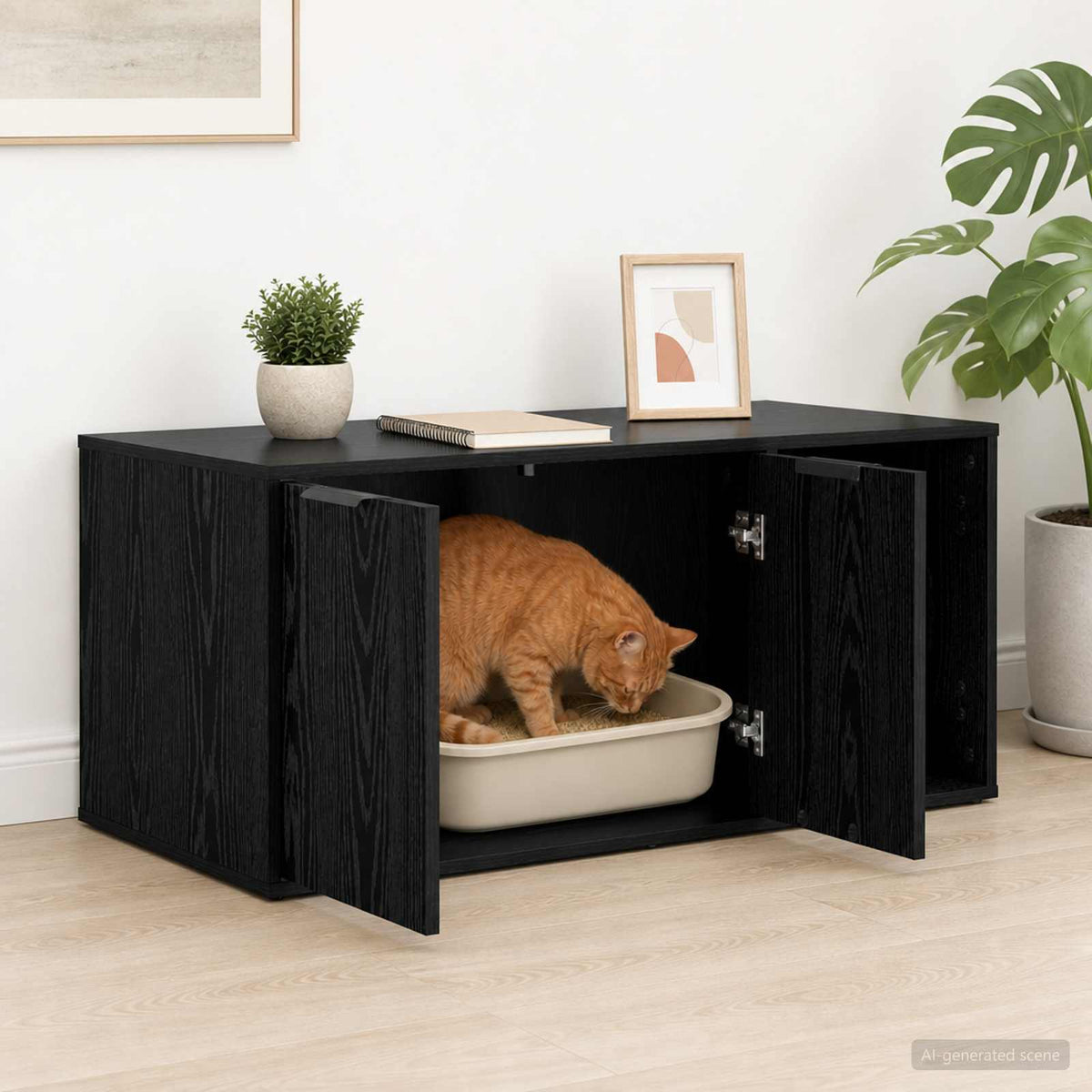 Meuble Pour Caisse De Chat
