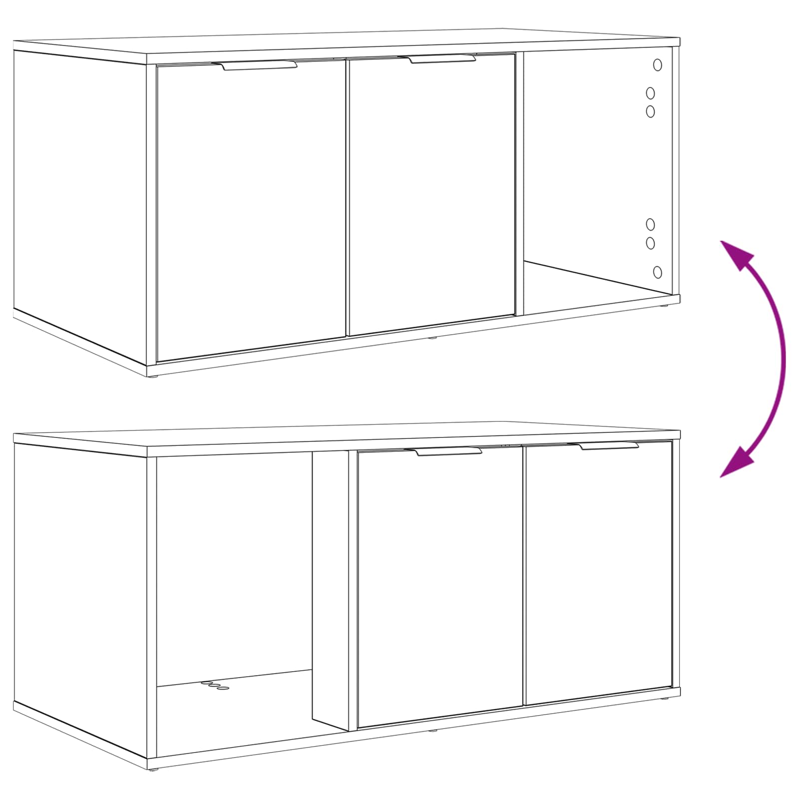 Meuble Pour Caisse De Chat
