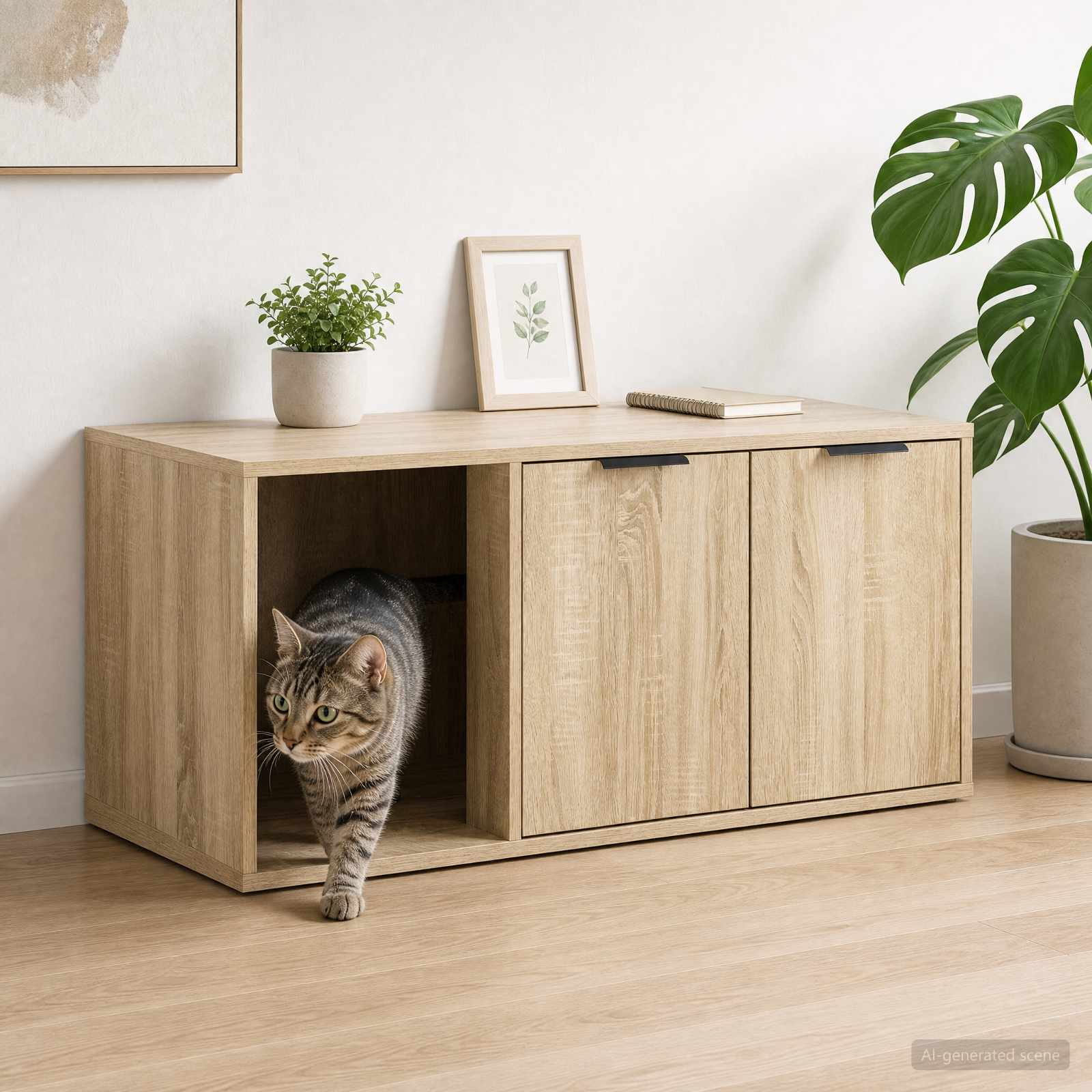 Meuble Pour Caisse De Chat