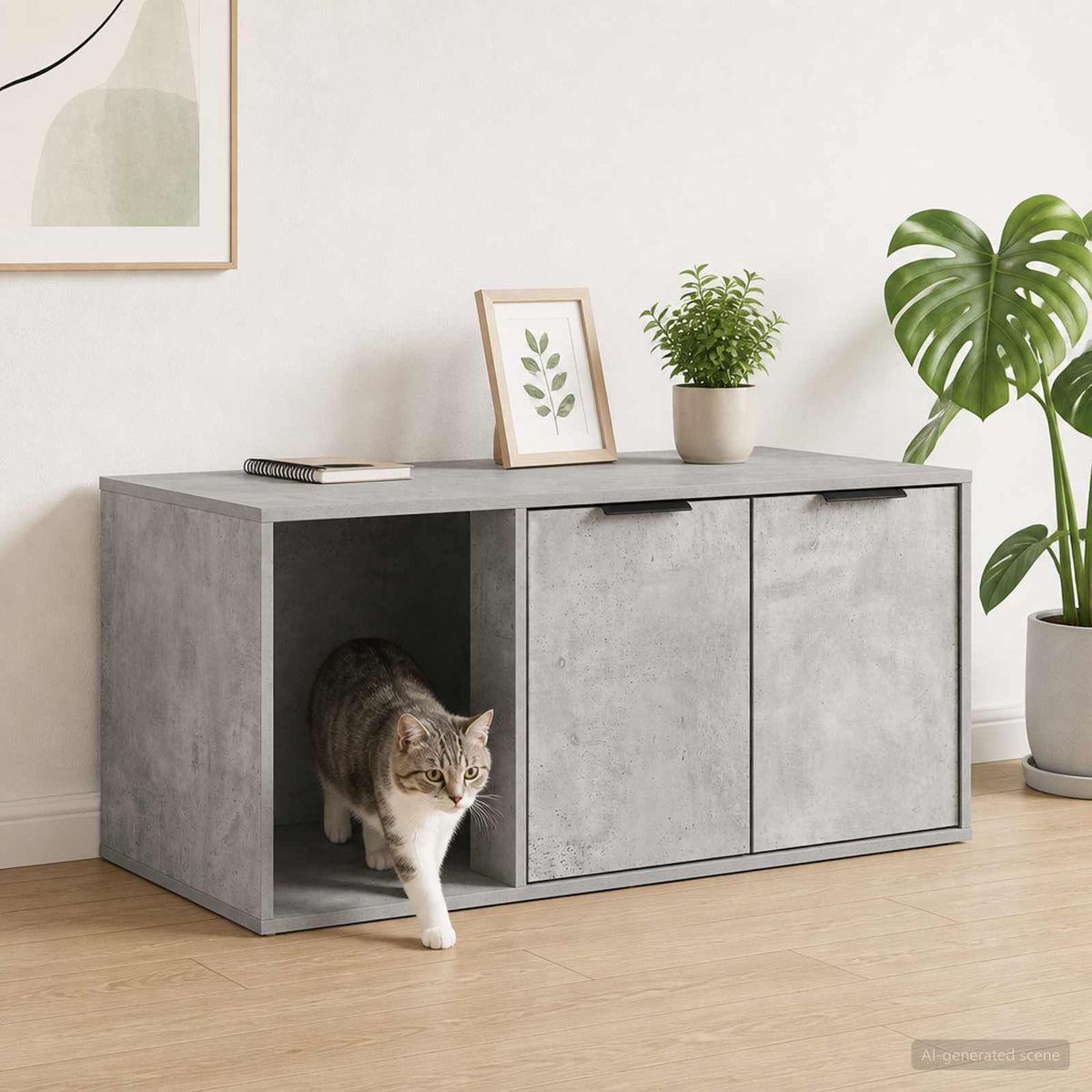 Meuble Pour Caisse De Chat