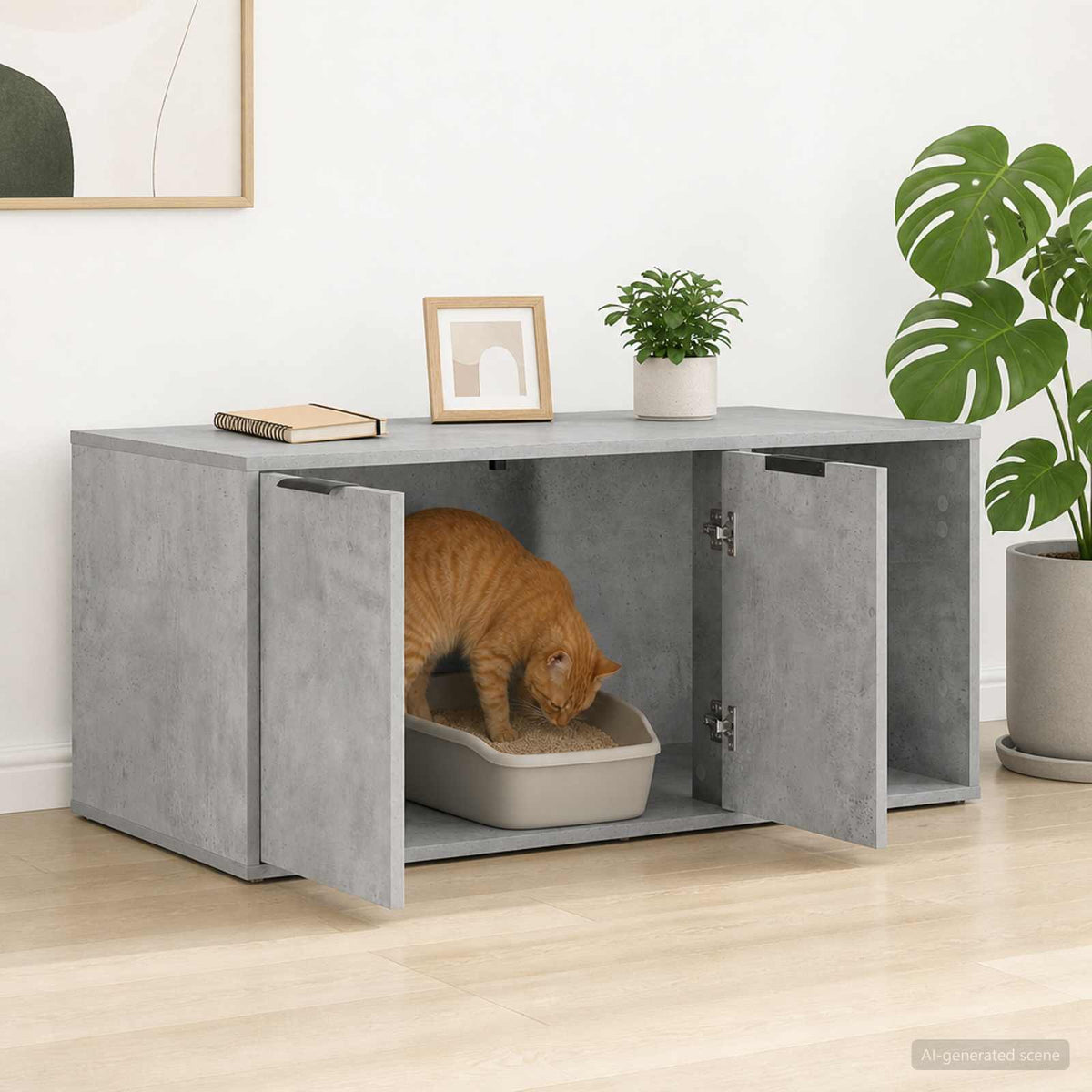 Meuble Pour Caisse De Chat