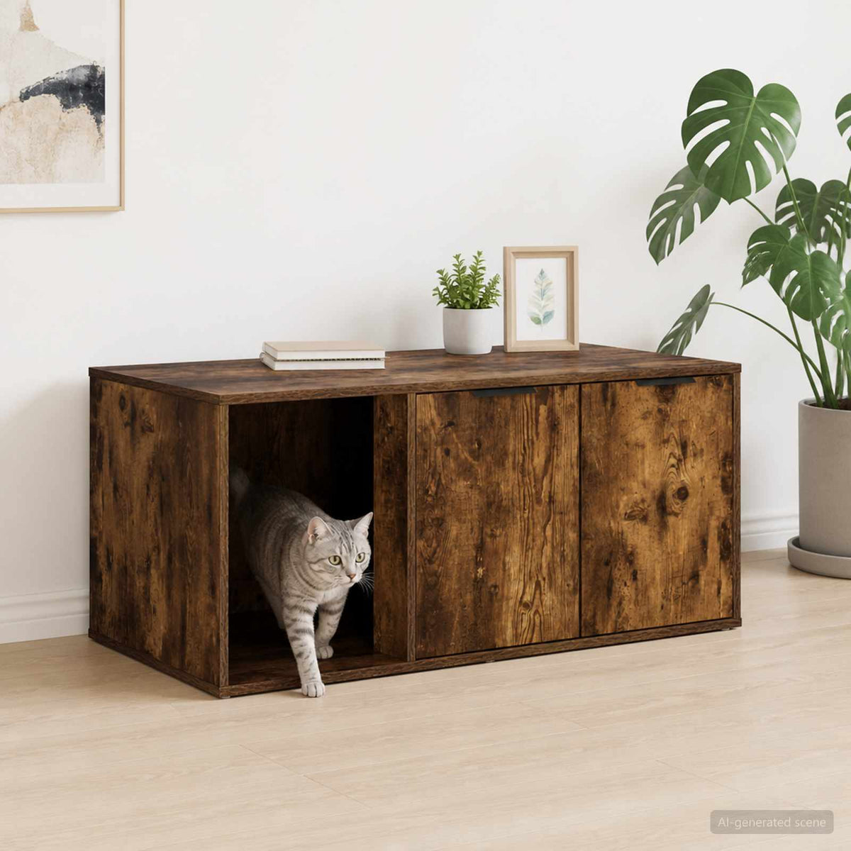 Meuble Pour Caisse De Chat