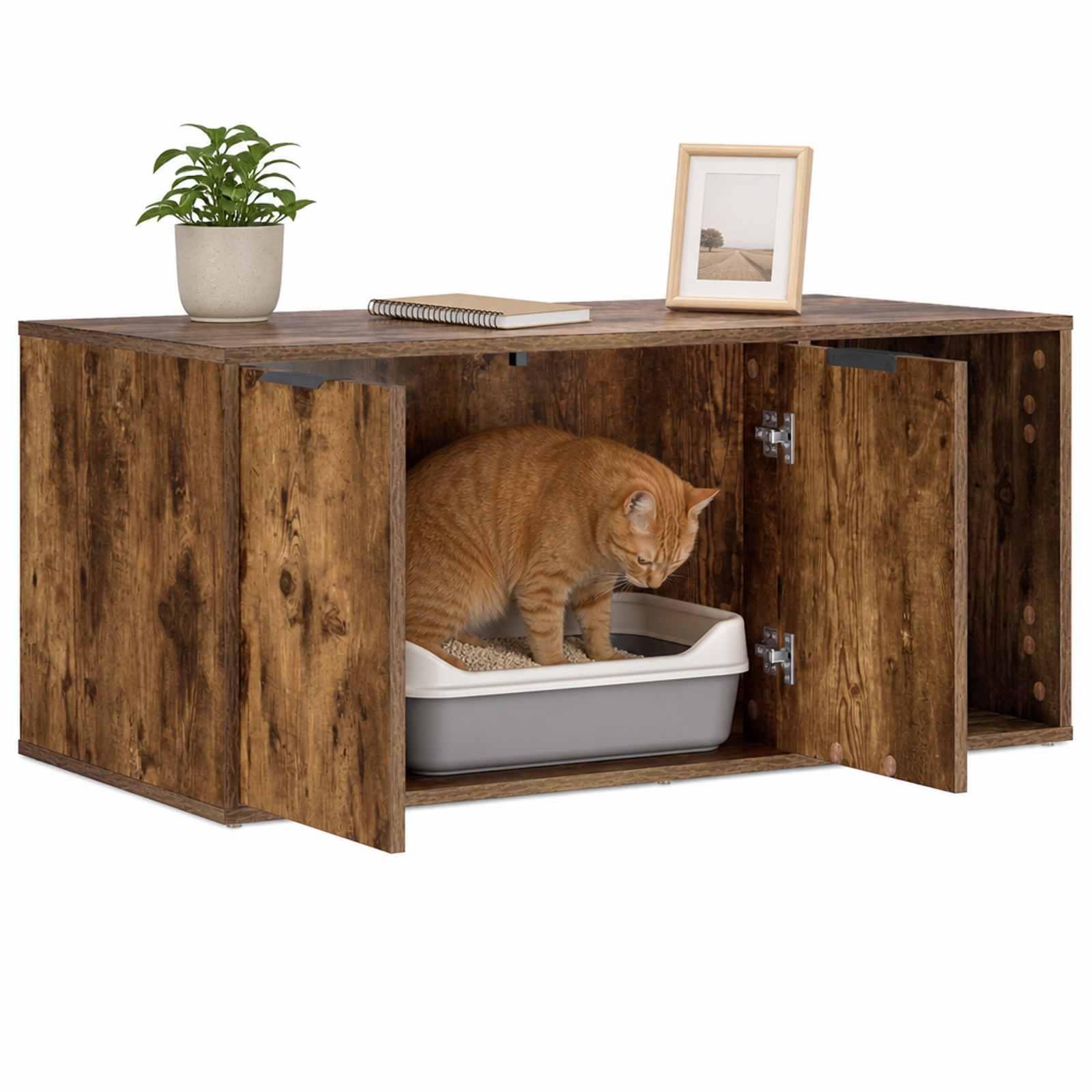Meuble Pour Caisse De Chat