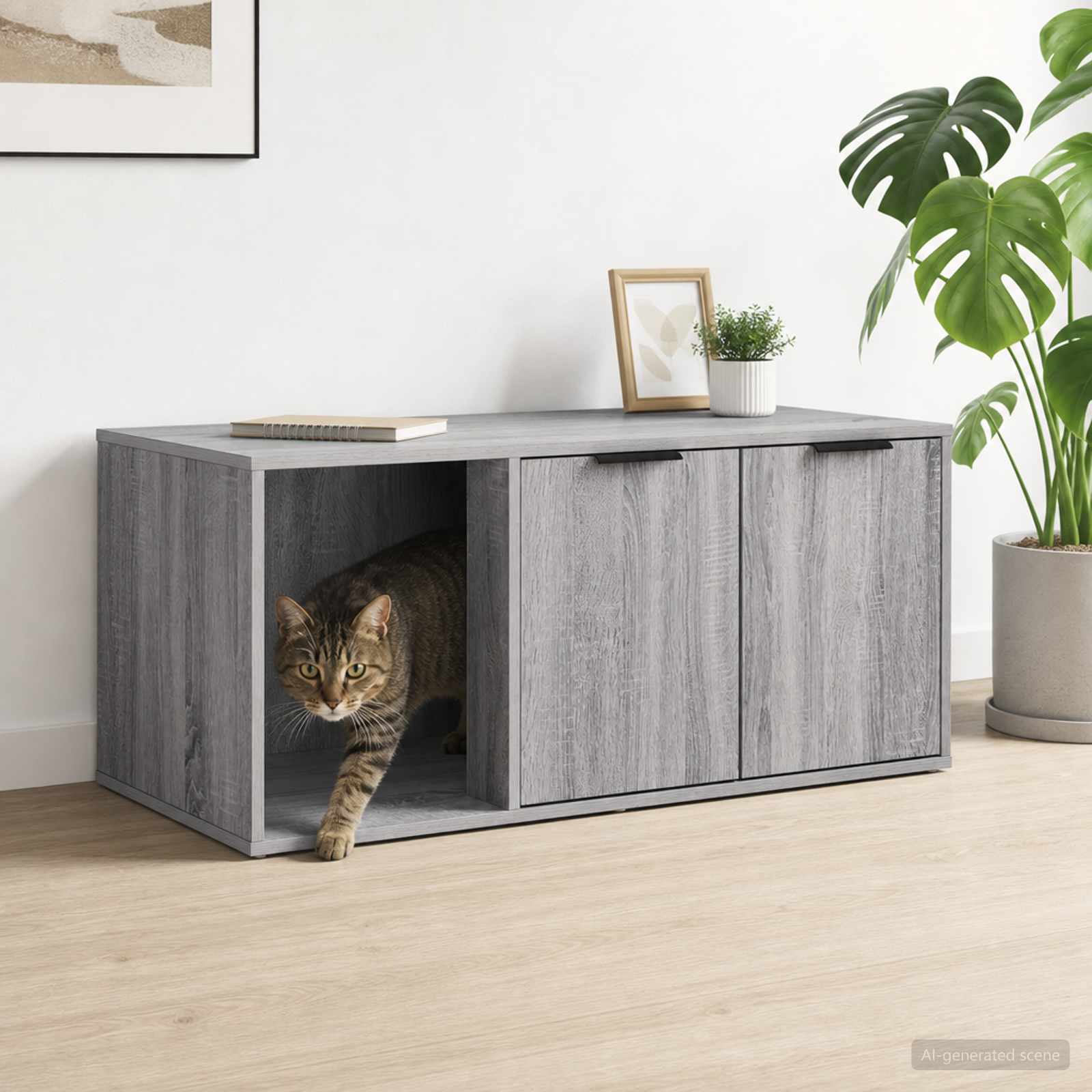 Meuble Pour Caisse De Chat