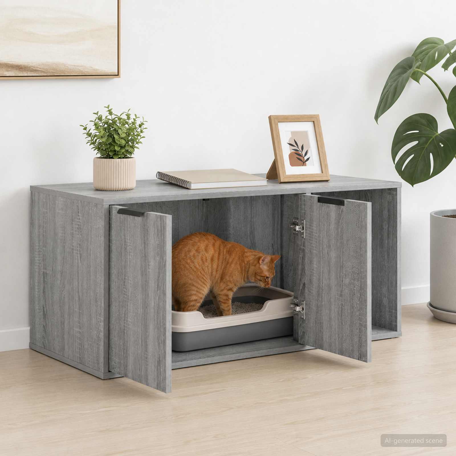Meuble Pour Caisse De Chat