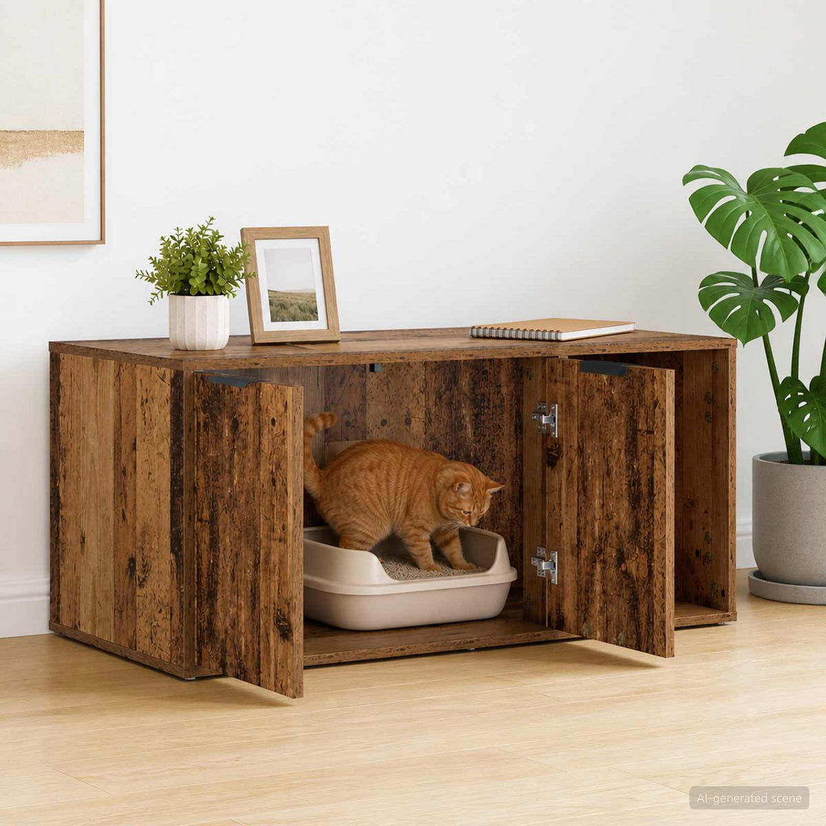 Meuble Pour Caisse De Chat