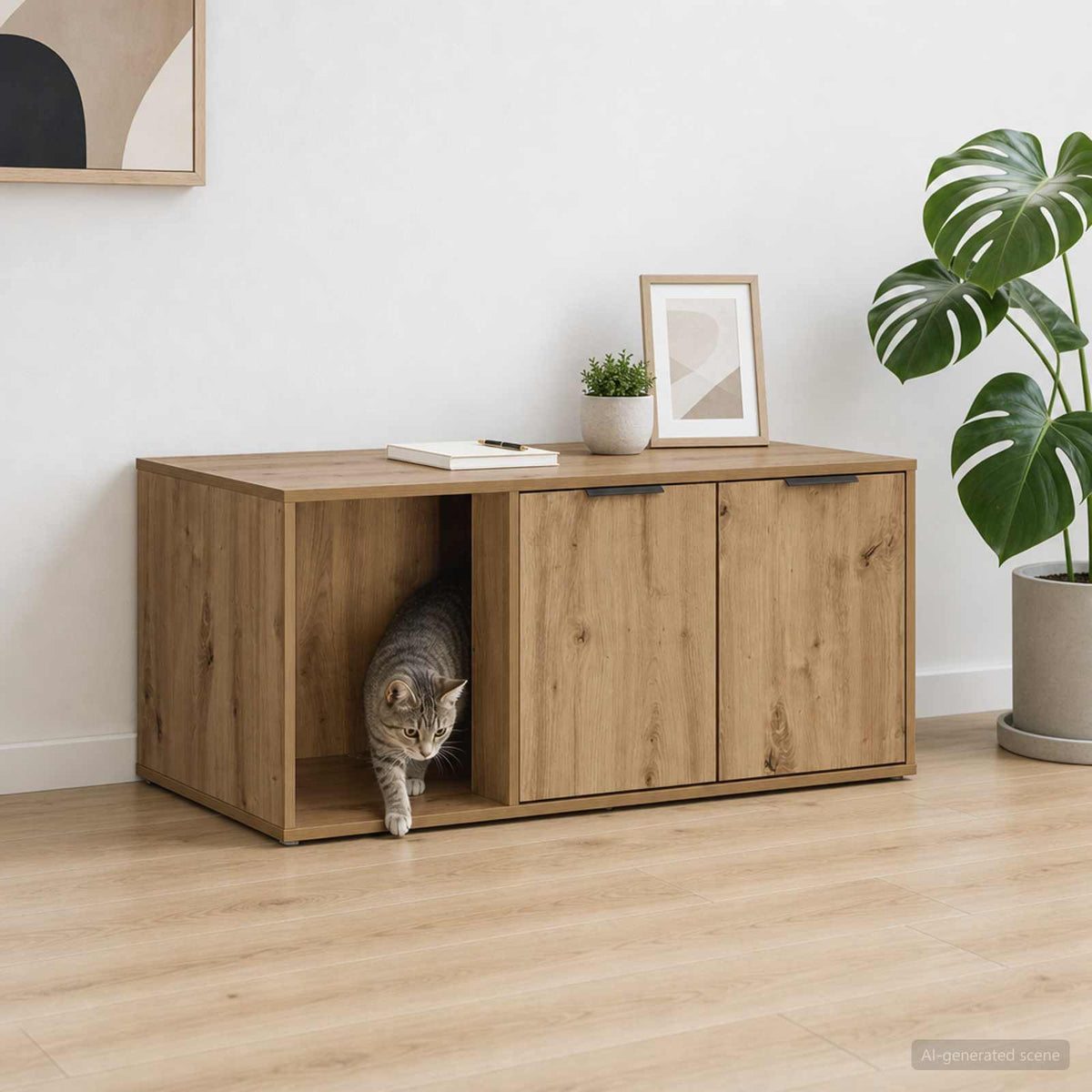 Meuble Pour Caisse De Chat