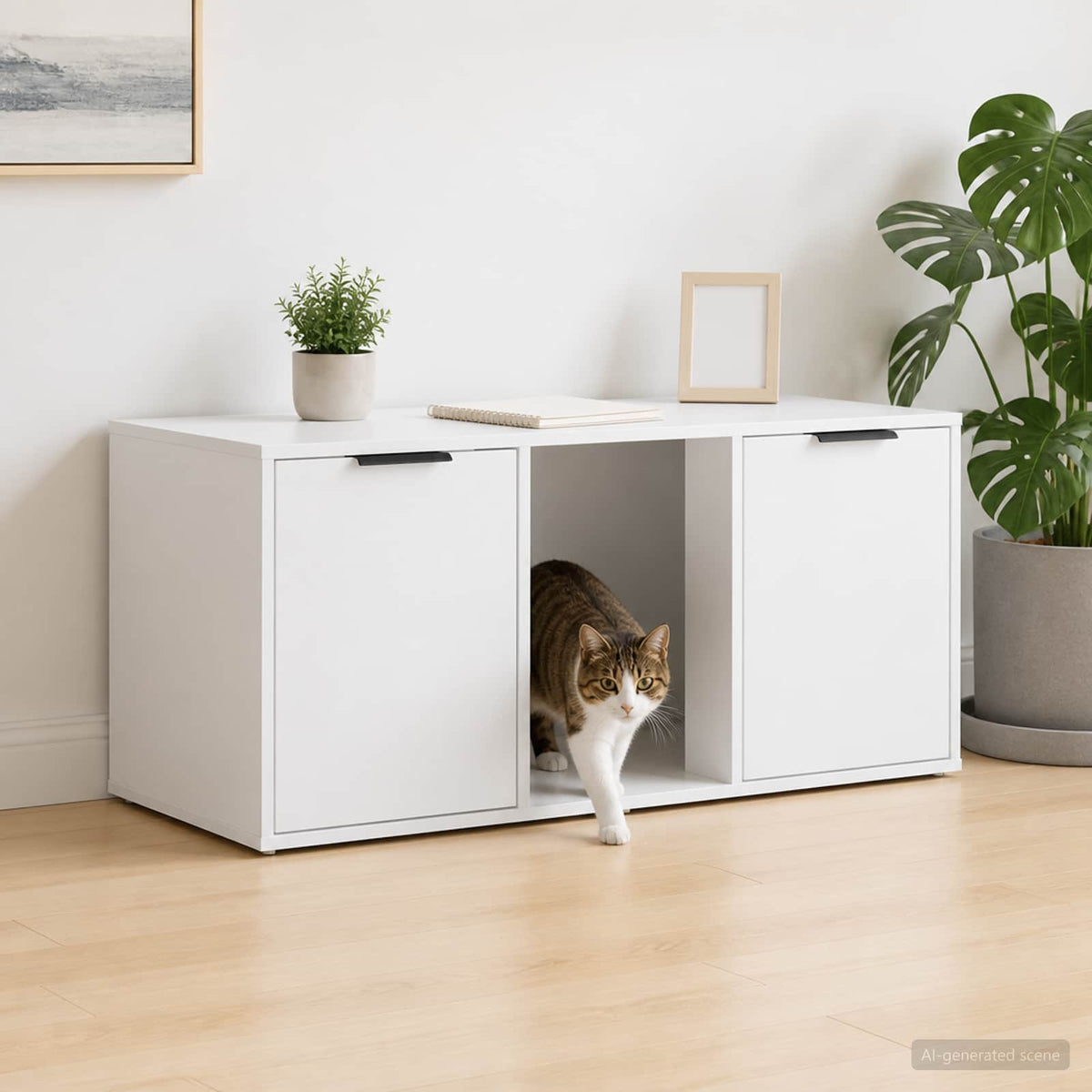 Meuble Pour Caisse De Chat