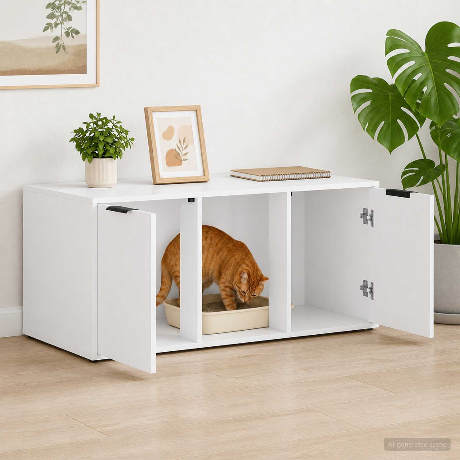 Meuble Pour Caisse De Chat