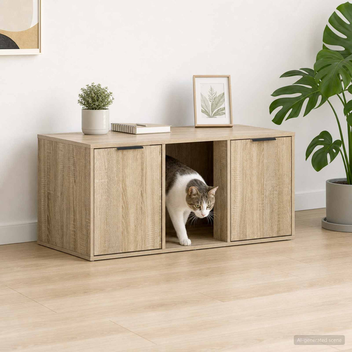 Meuble Pour Caisse De Chat