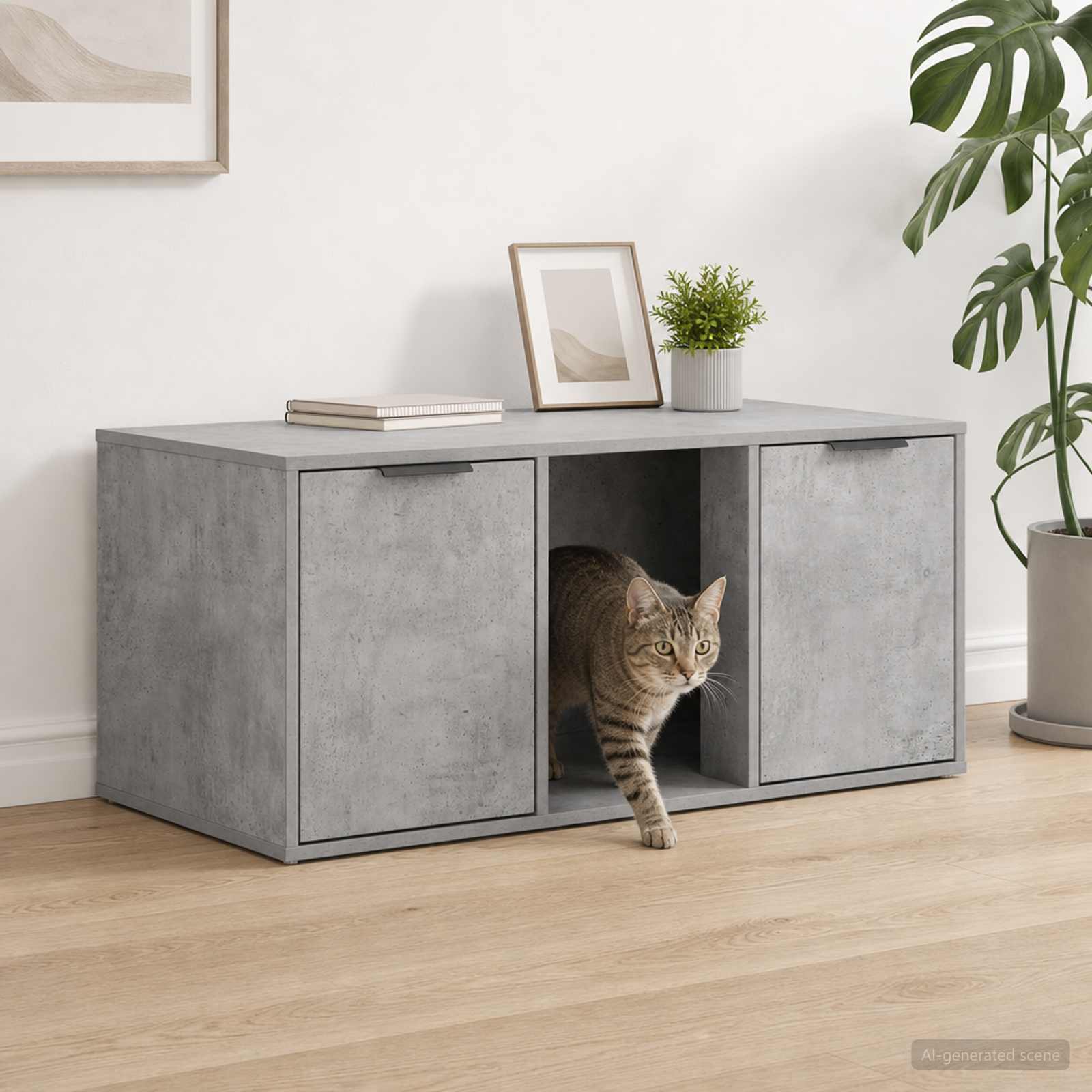 Meuble Pour Caisse De Chat