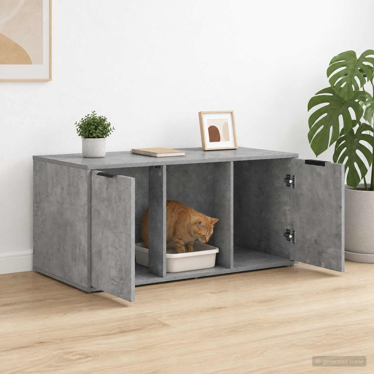 Meuble Pour Caisse De Chat